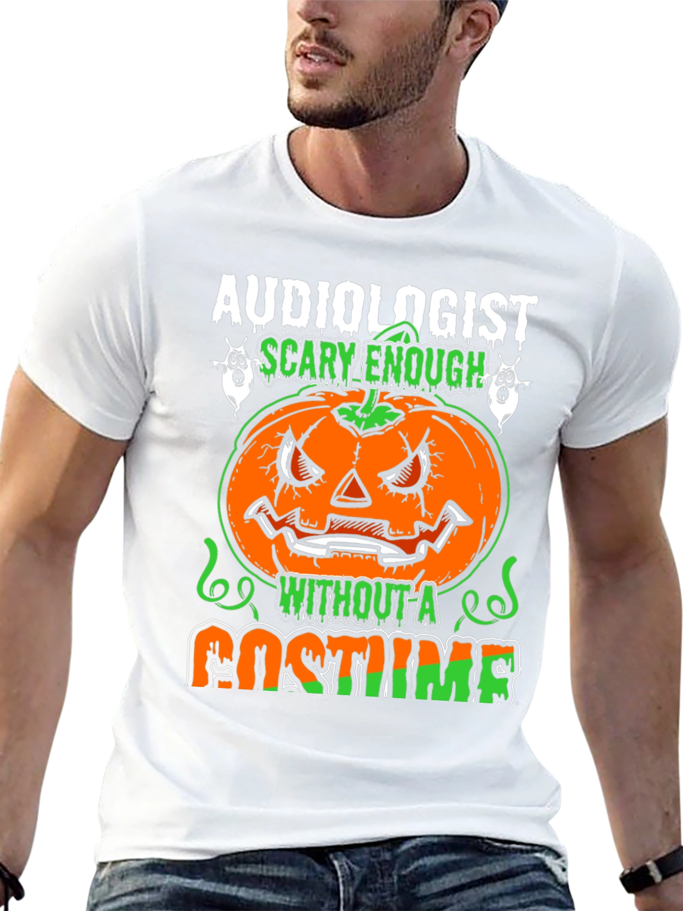 Audiologist Halloween T-Shirt Scary Costume Tee