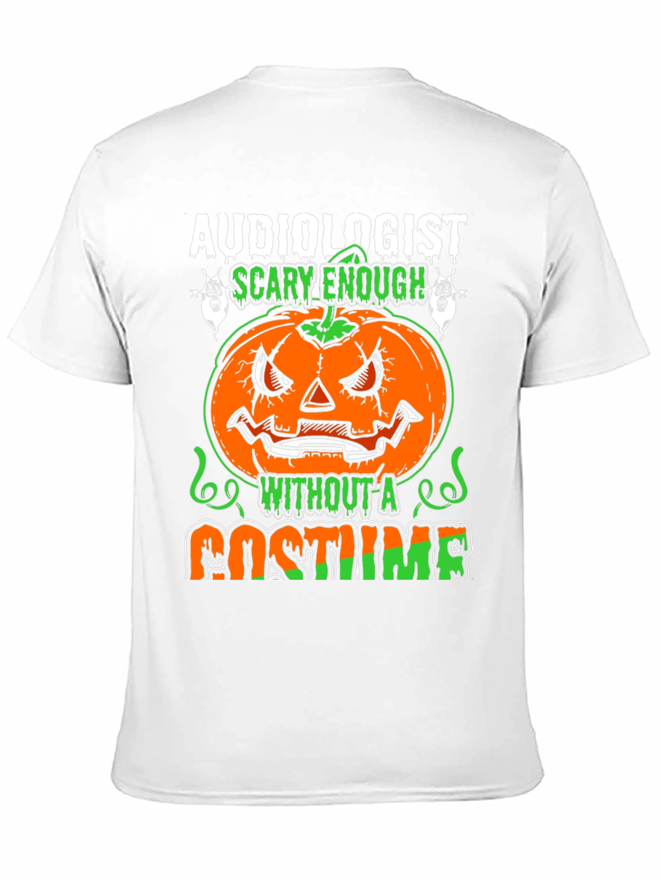 Audiologist Halloween T-Shirt Scary Costume Tee