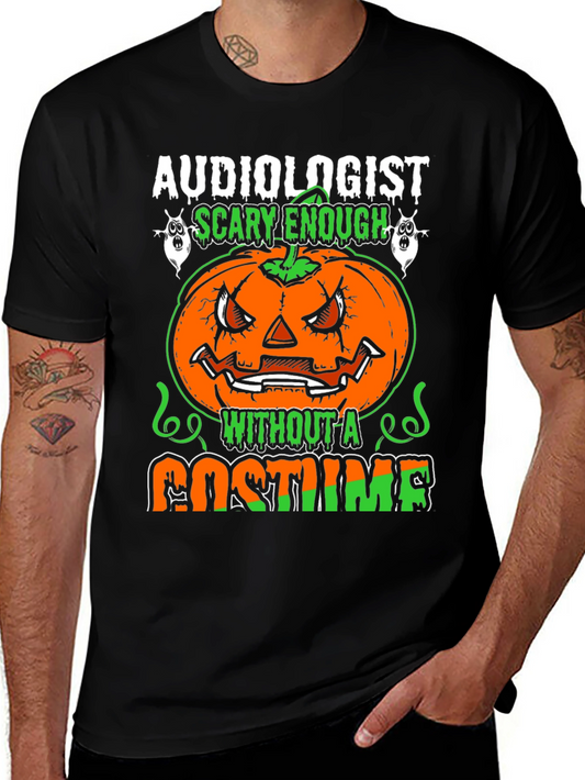 Audiologist Halloween T-Shirt Scary Costume Tee