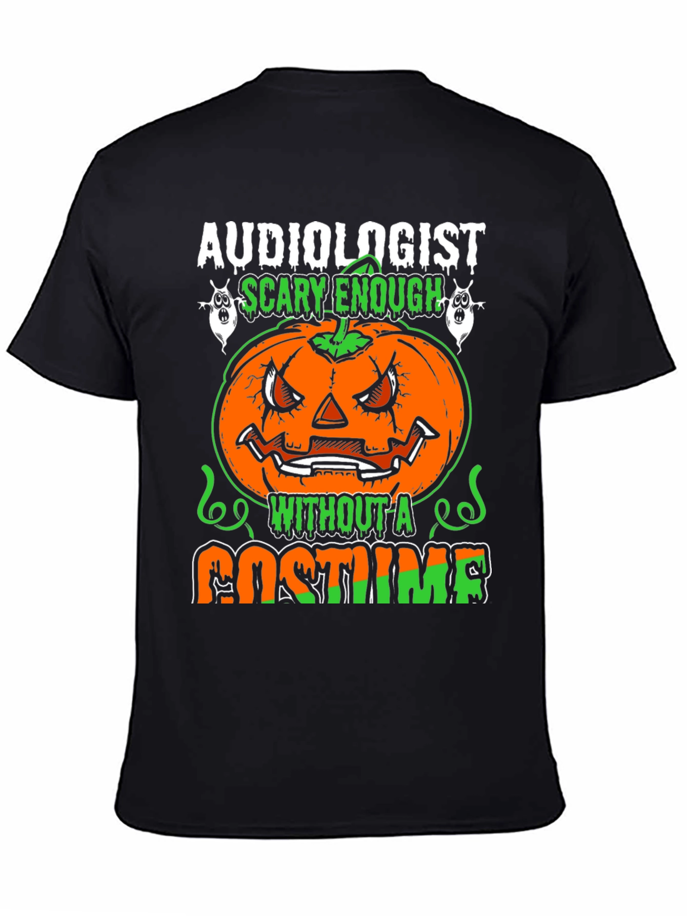 Audiologist Halloween T-Shirt Scary Costume Tee