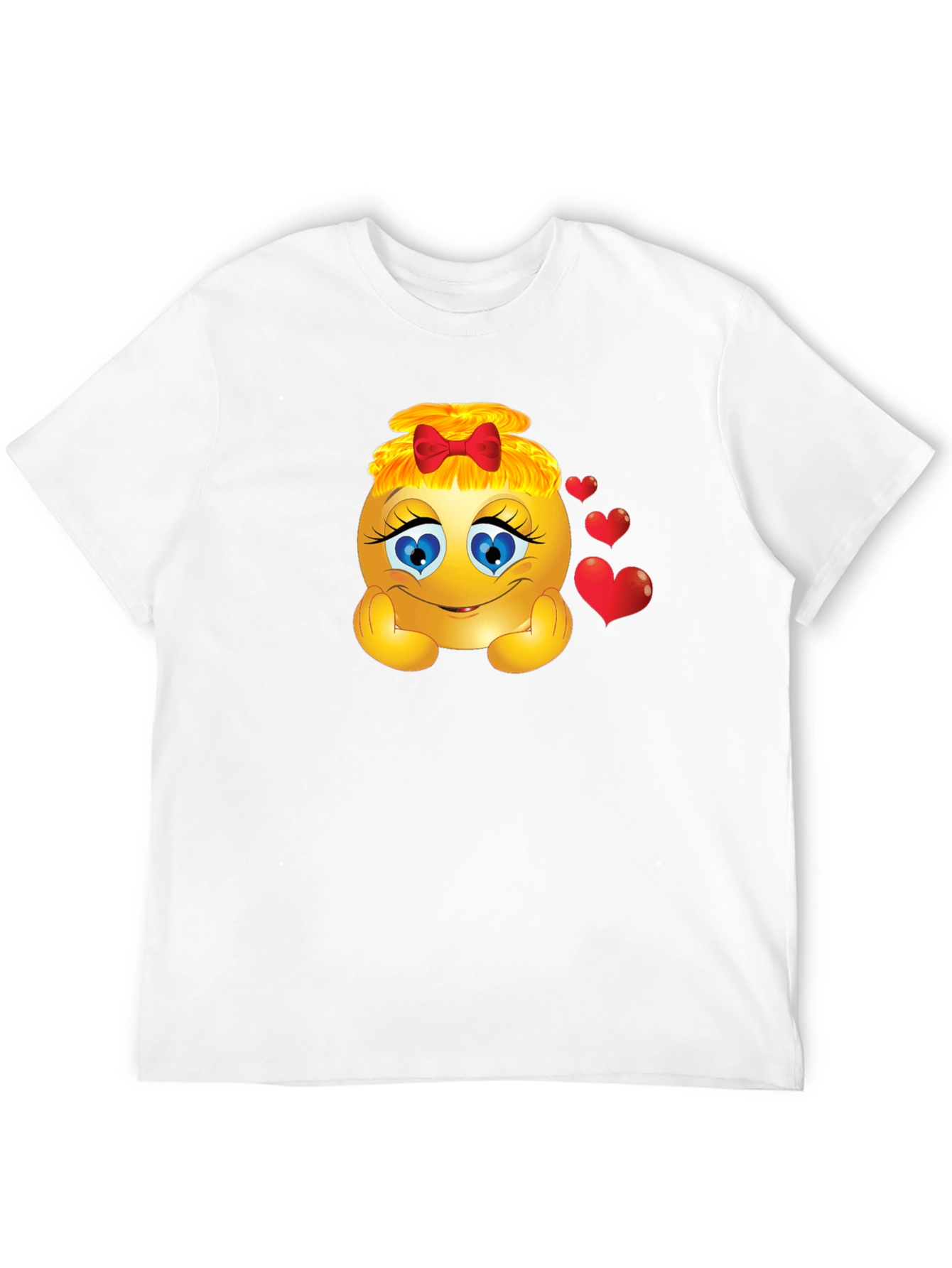 Emoji Girl Graphic T-Shirt - Express Your Emotions