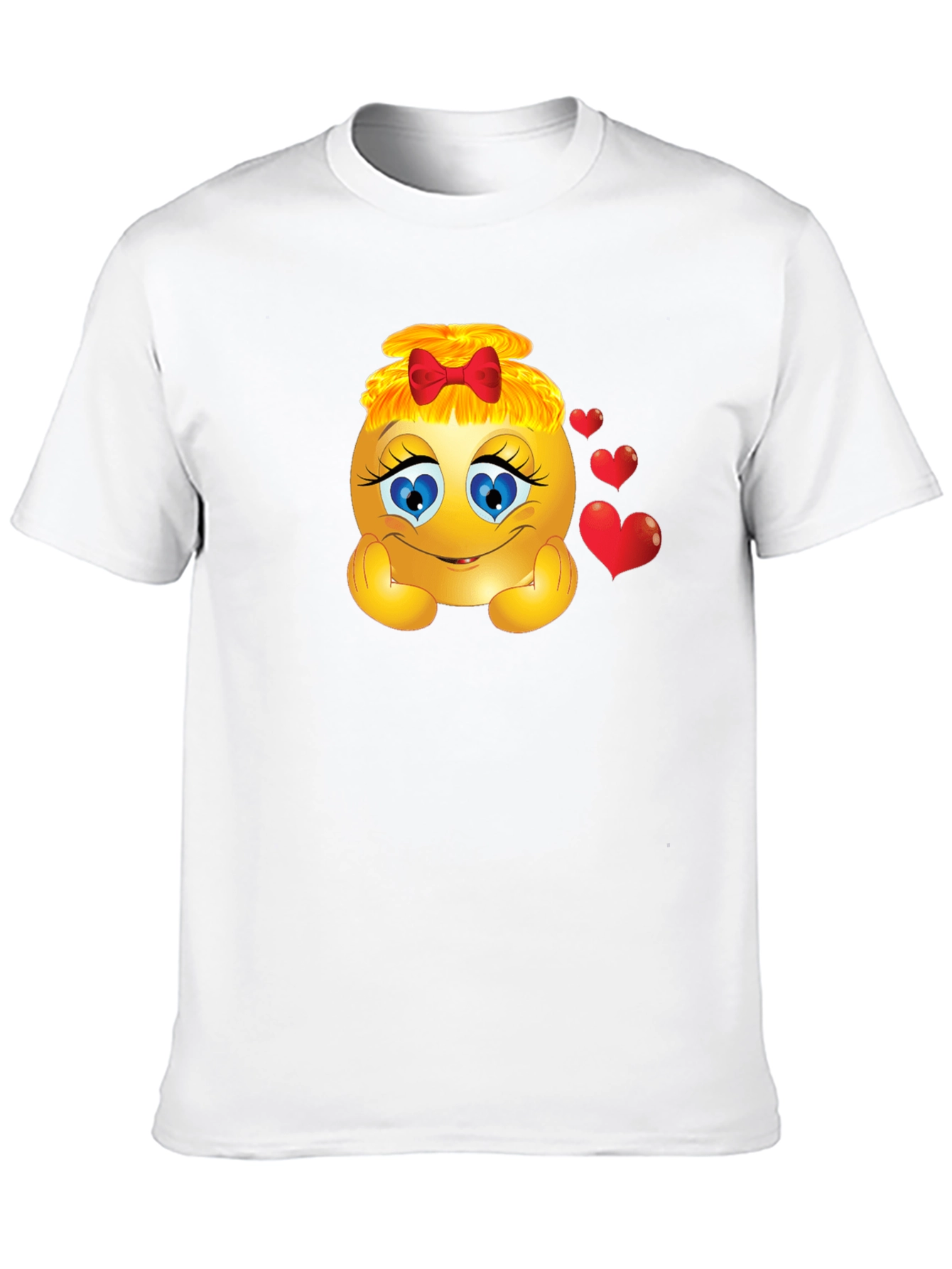 Emoji Girl Graphic T-Shirt - Express Your Emotions