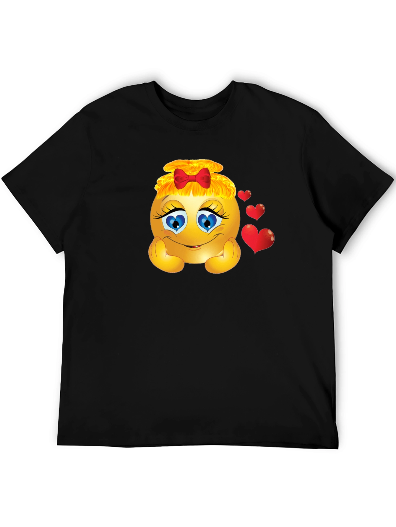Emoji Girl Graphic T-Shirt - Express Your Emotions