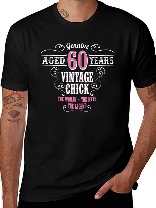 Vintage Chick 60th Birthday T-Shirt