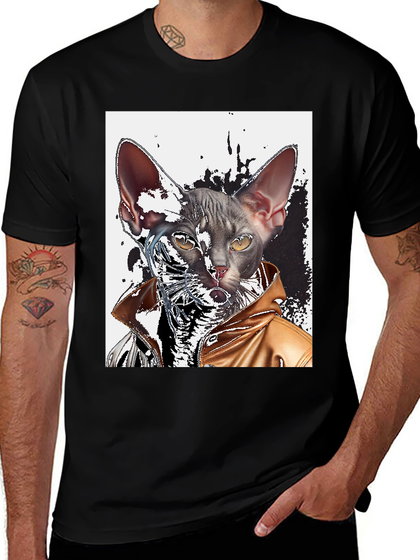 Cool Cat Graphic Tee