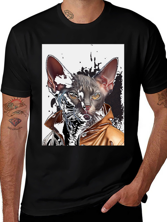 Cool Cat Graphic Tee