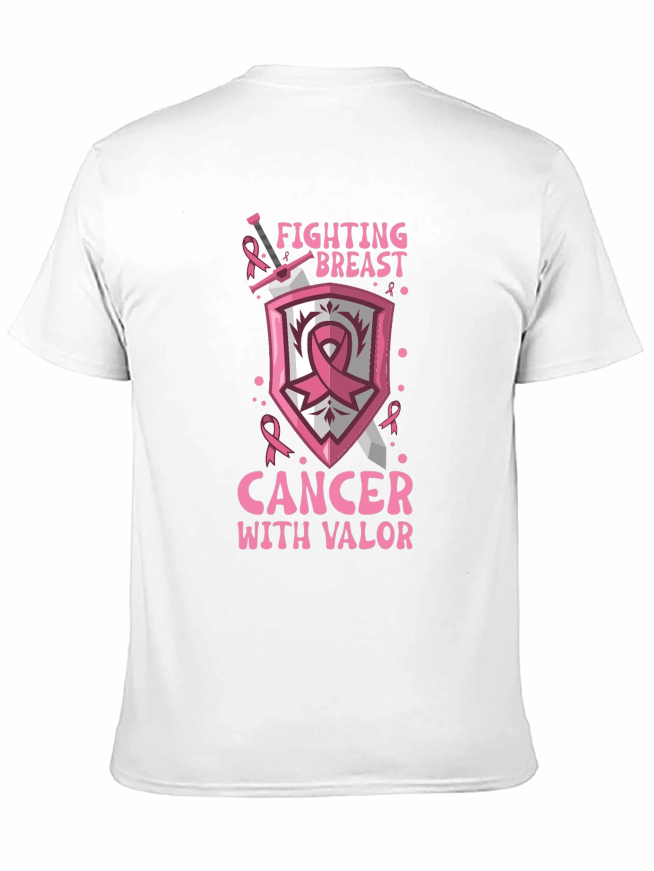 Breast Cancer Awareness Graphic T-Shirt