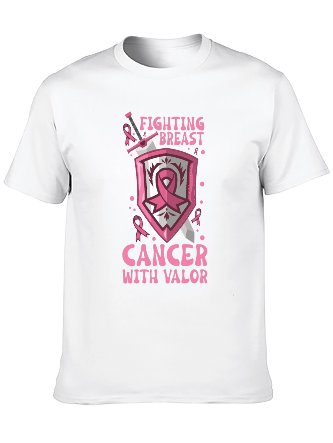 Breast Cancer Awareness Graphic T-Shirt