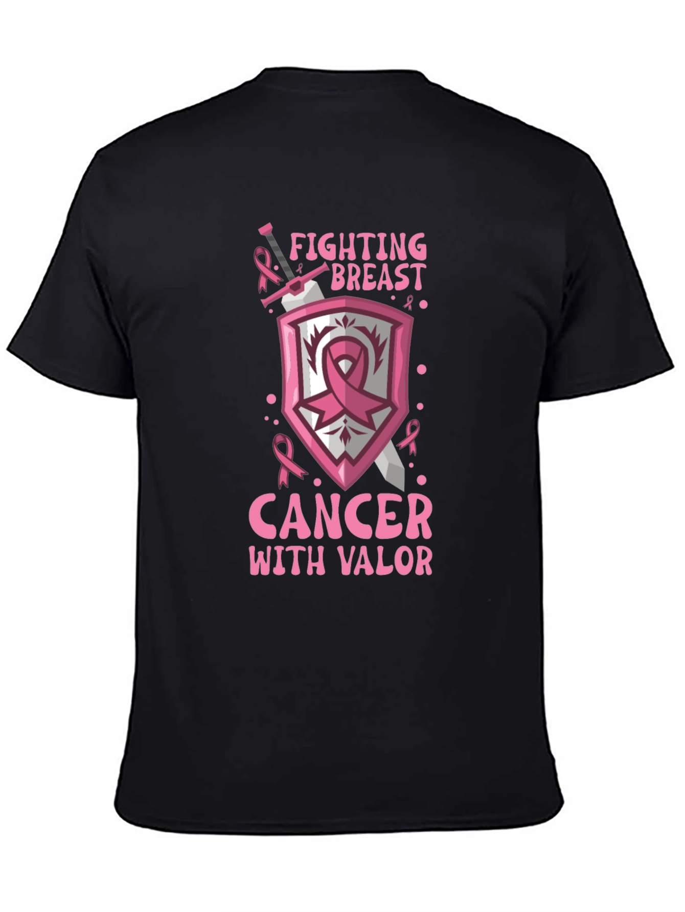 Breast Cancer Awareness Graphic T-Shirt