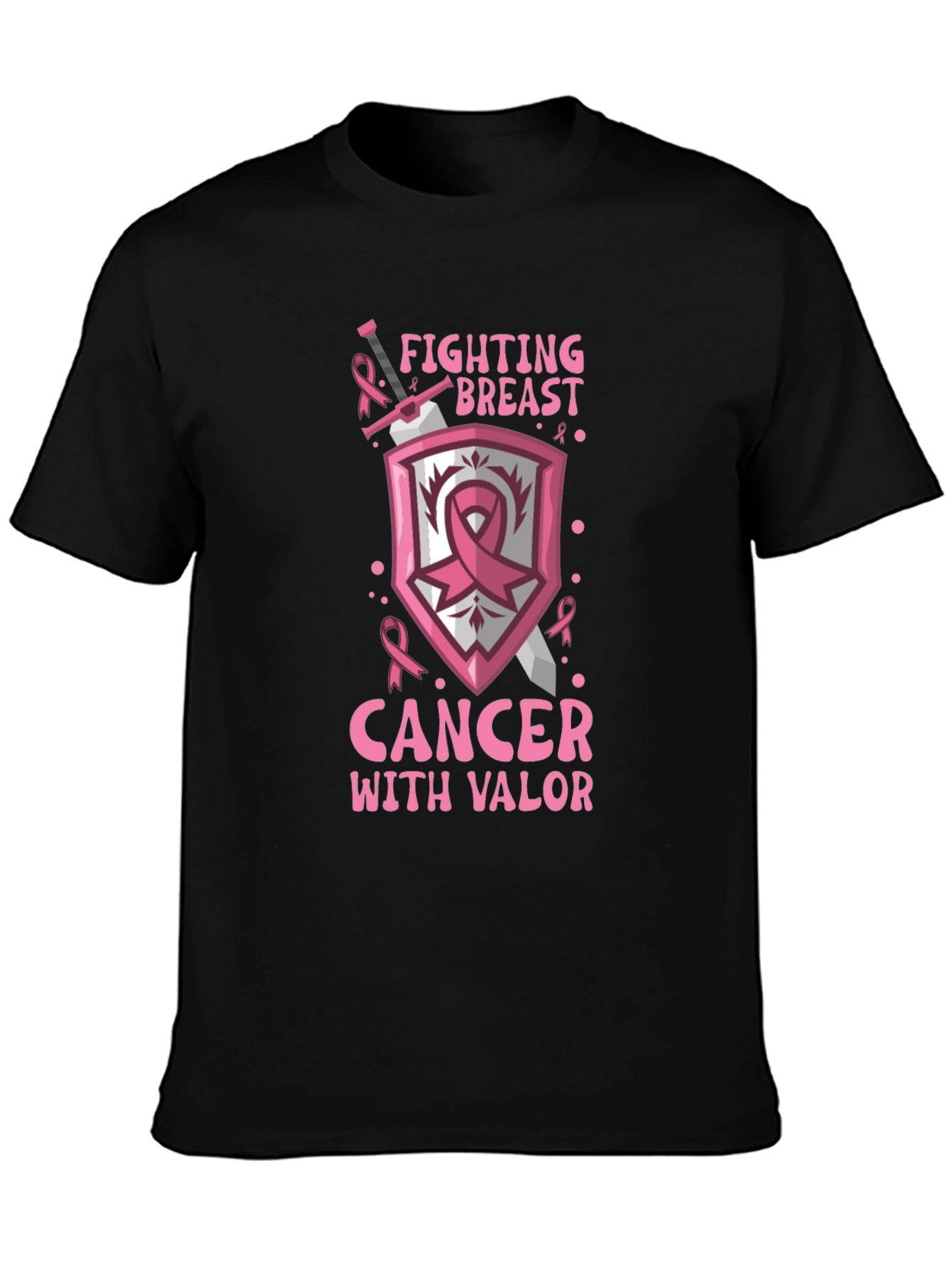 Breast Cancer Awareness Graphic T-Shirt