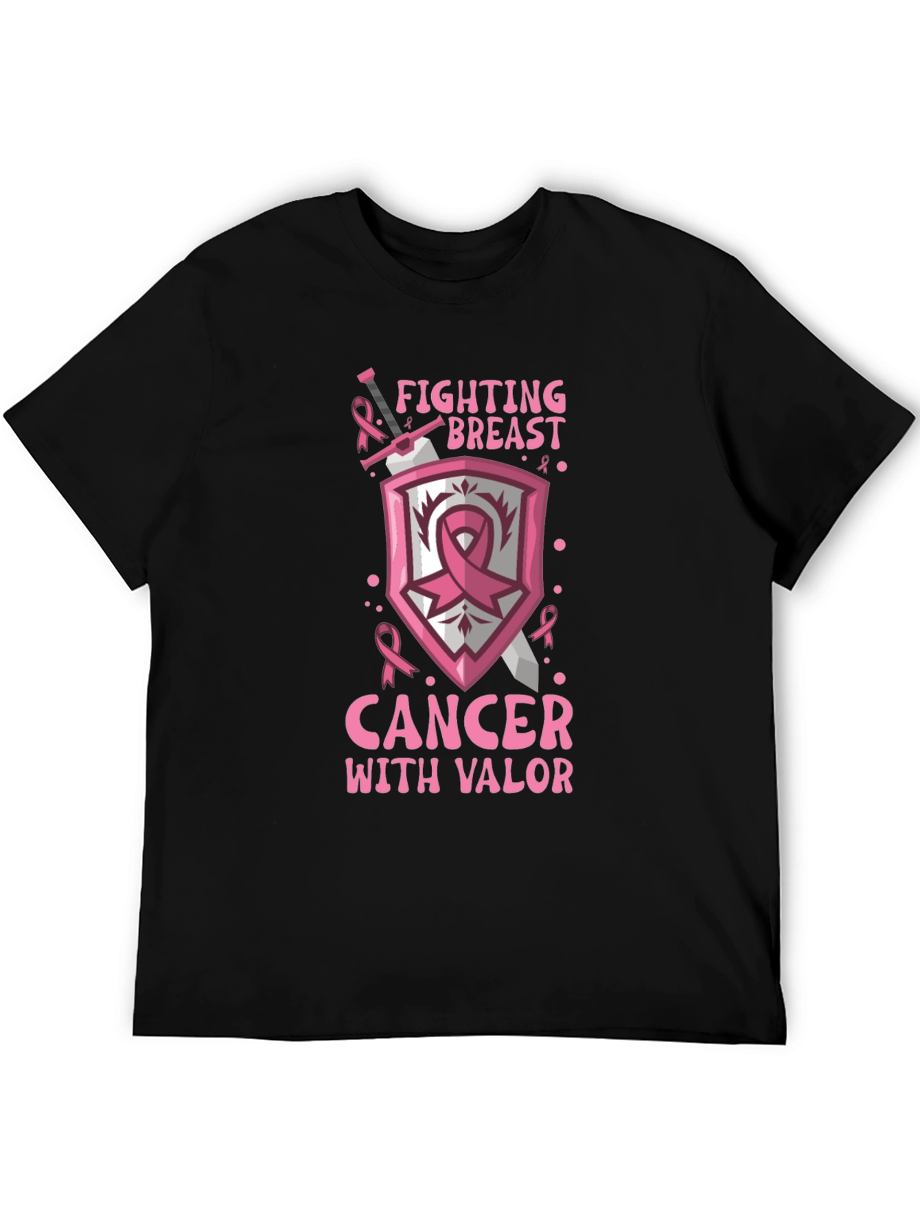 Breast Cancer Awareness Graphic T-Shirt