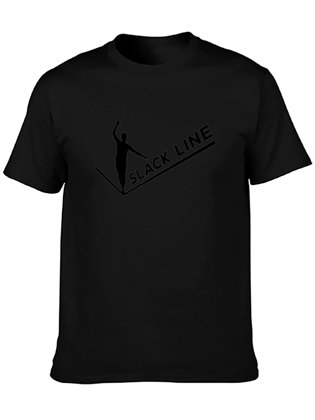Slackline Black T-Shirt