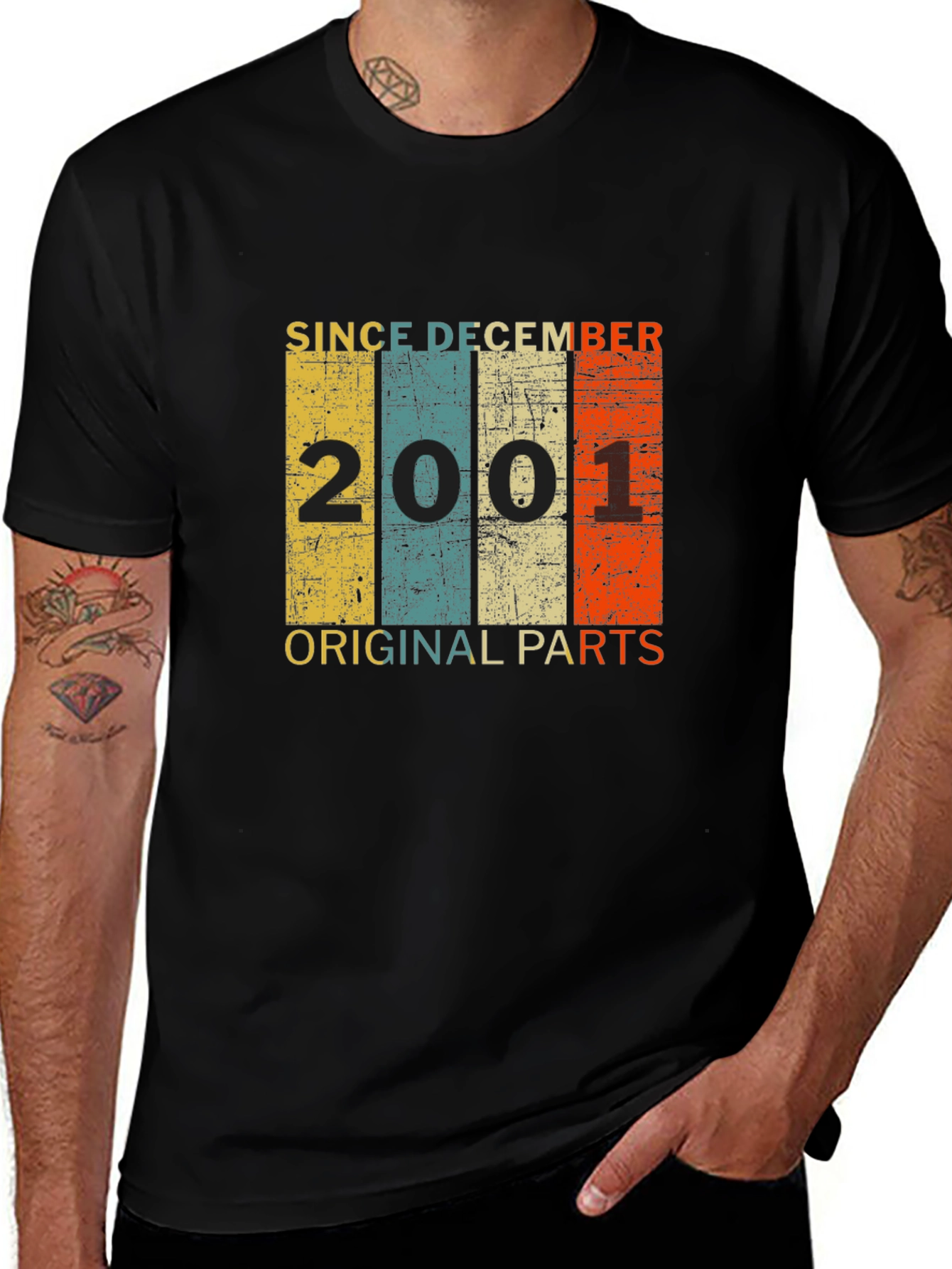 Since December 2001 Original Parts T-Shirt