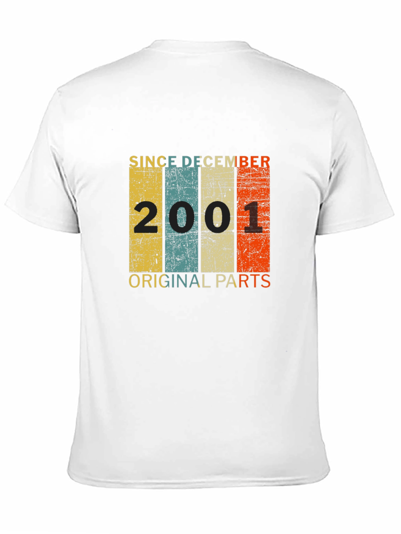Since December 2001 Original Parts T-Shirt