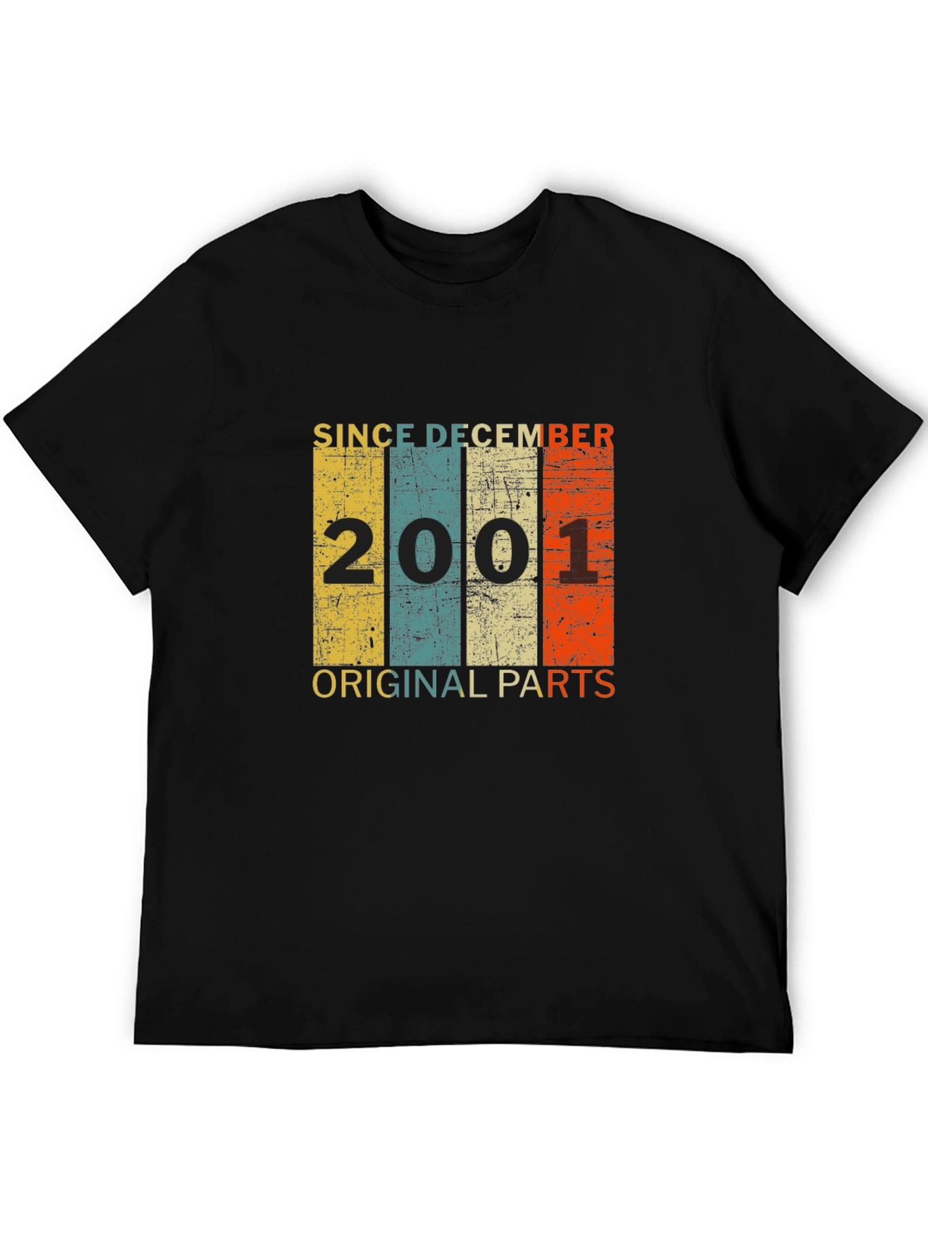 Since December 2001 Original Parts T-Shirt
