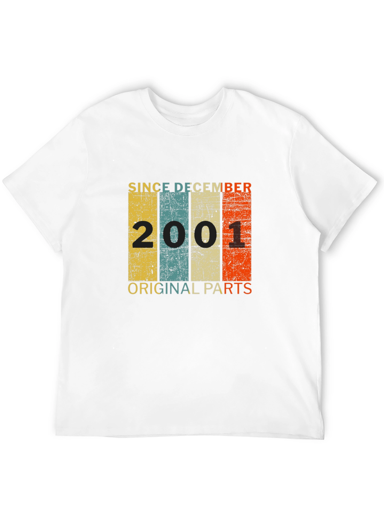 Since December 2001 Original Parts T-Shirt