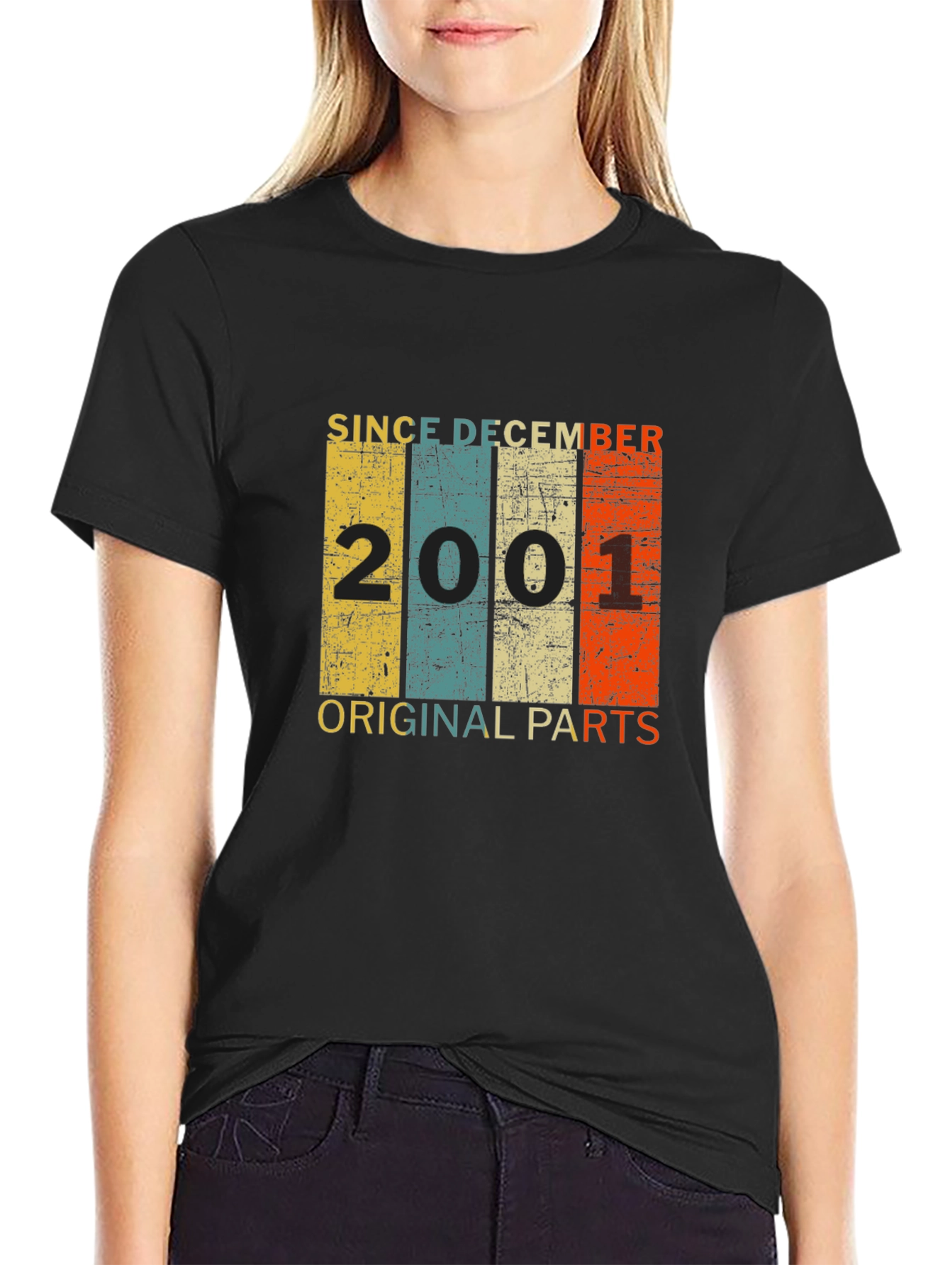 Since December 2001 Original Parts T-Shirt