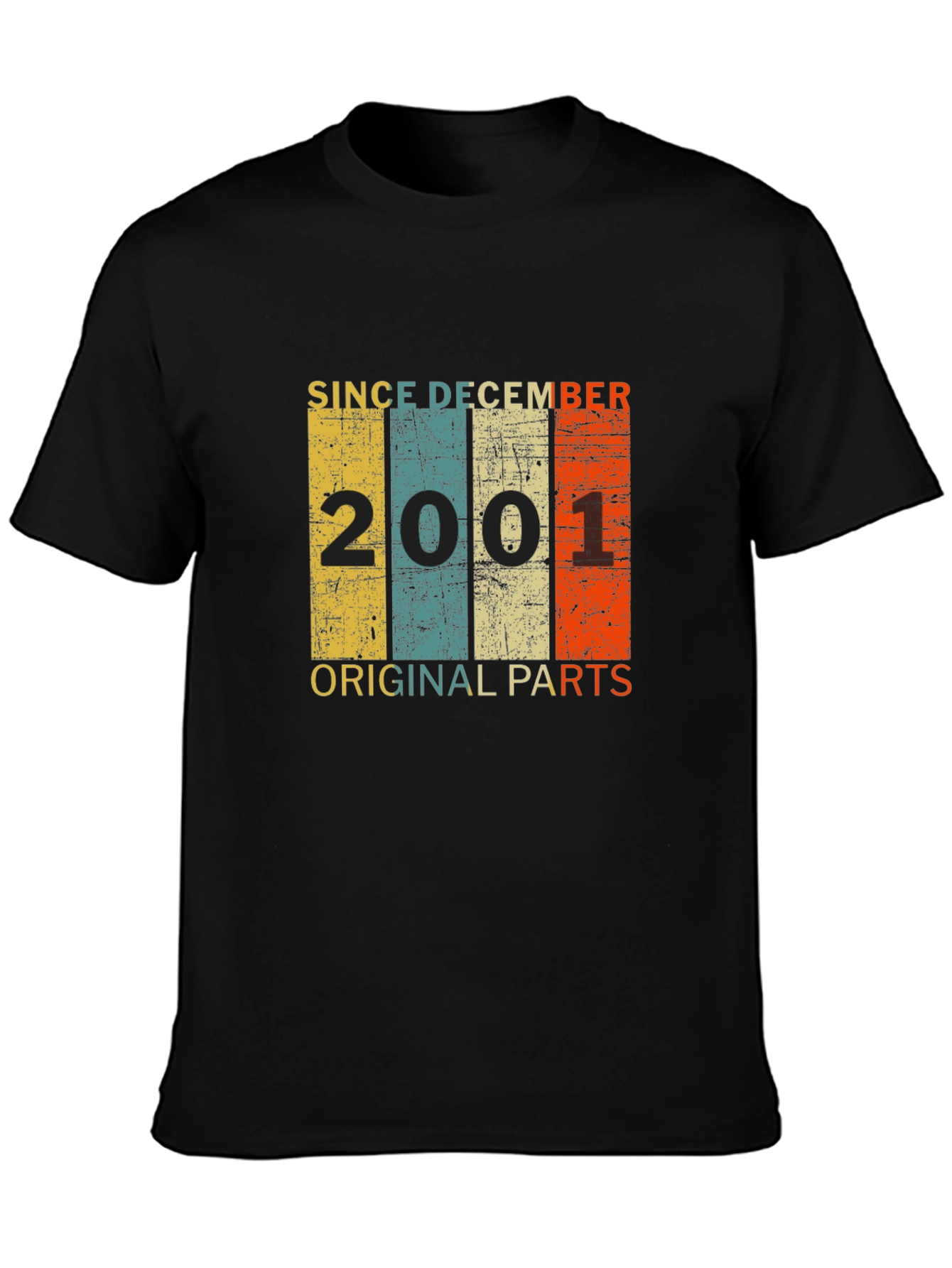 Since December 2001 Original Parts T-Shirt