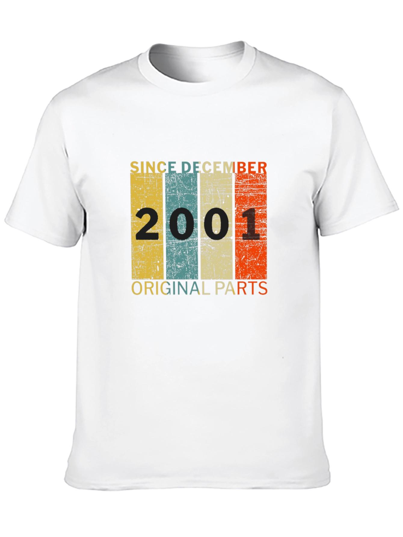 Since December 2001 Original Parts T-Shirt