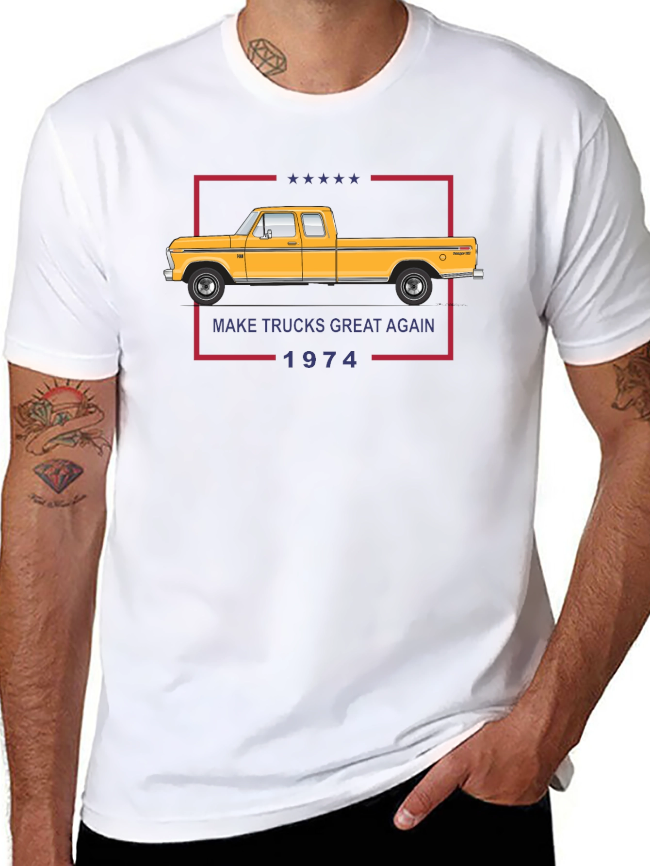 Make Trucks Great Again 1974 T-Shirt