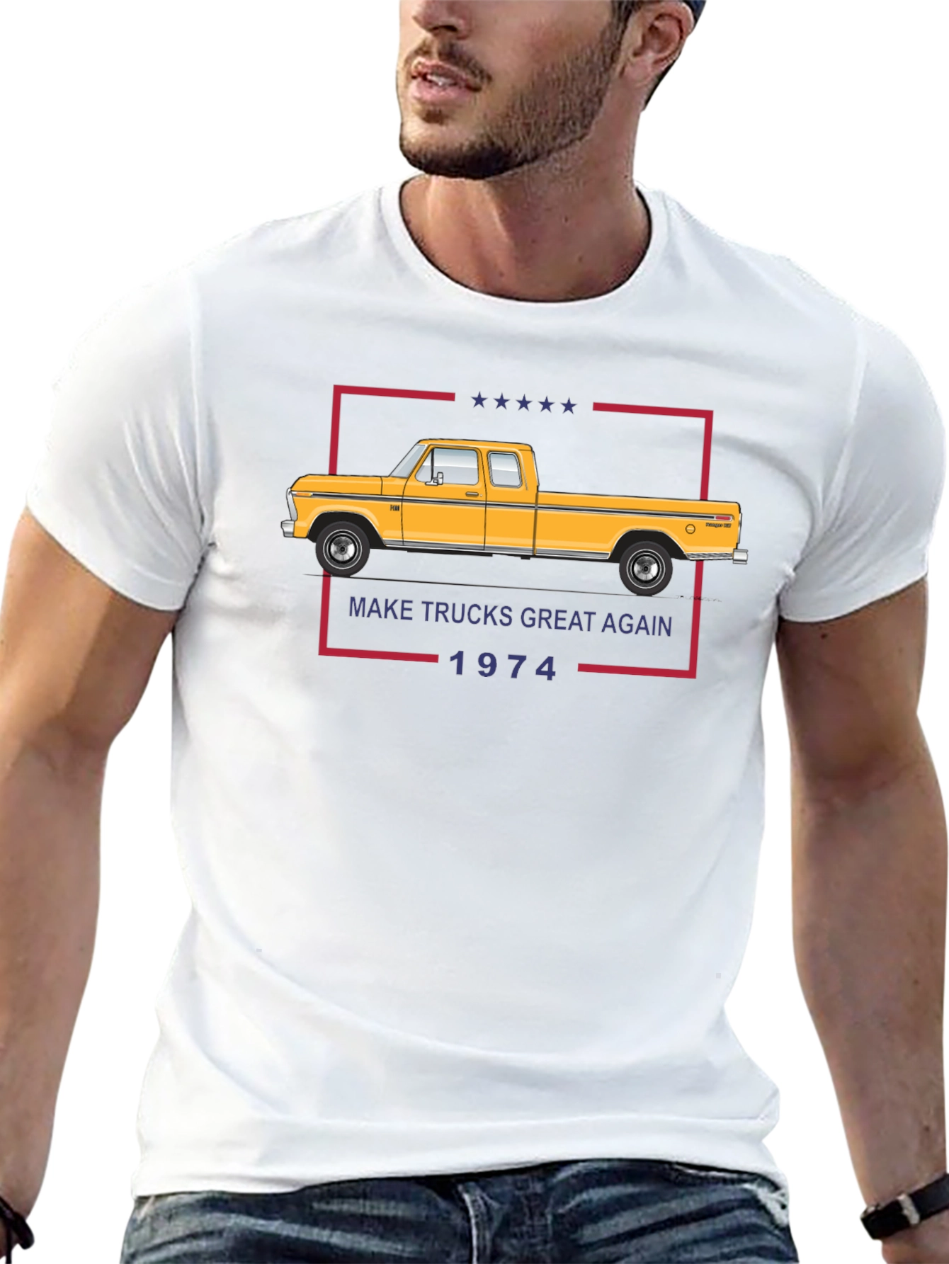Make Trucks Great Again 1974 T-Shirt