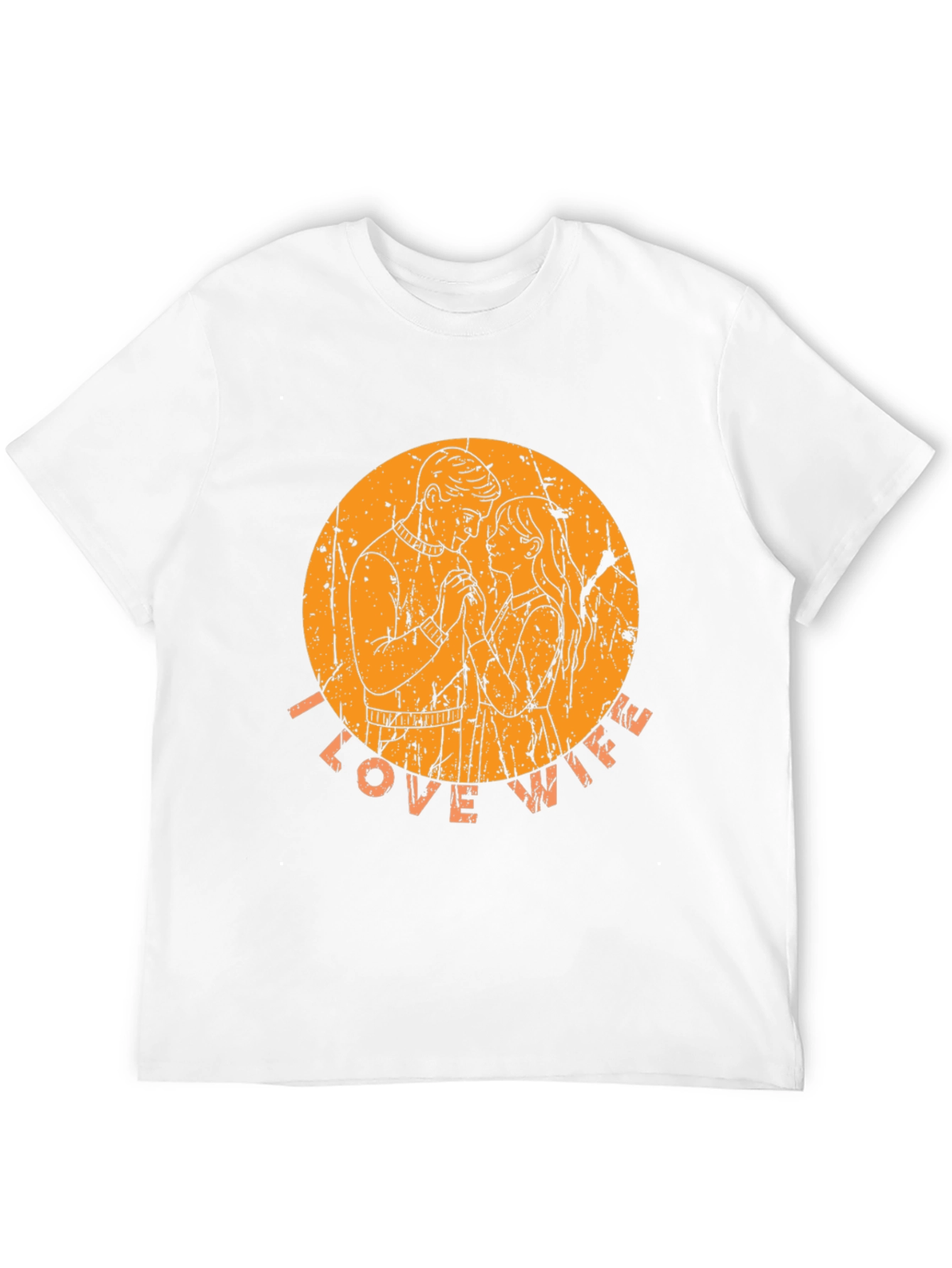 I Love Wife Graphic Tee - Mens Black T-Shirt