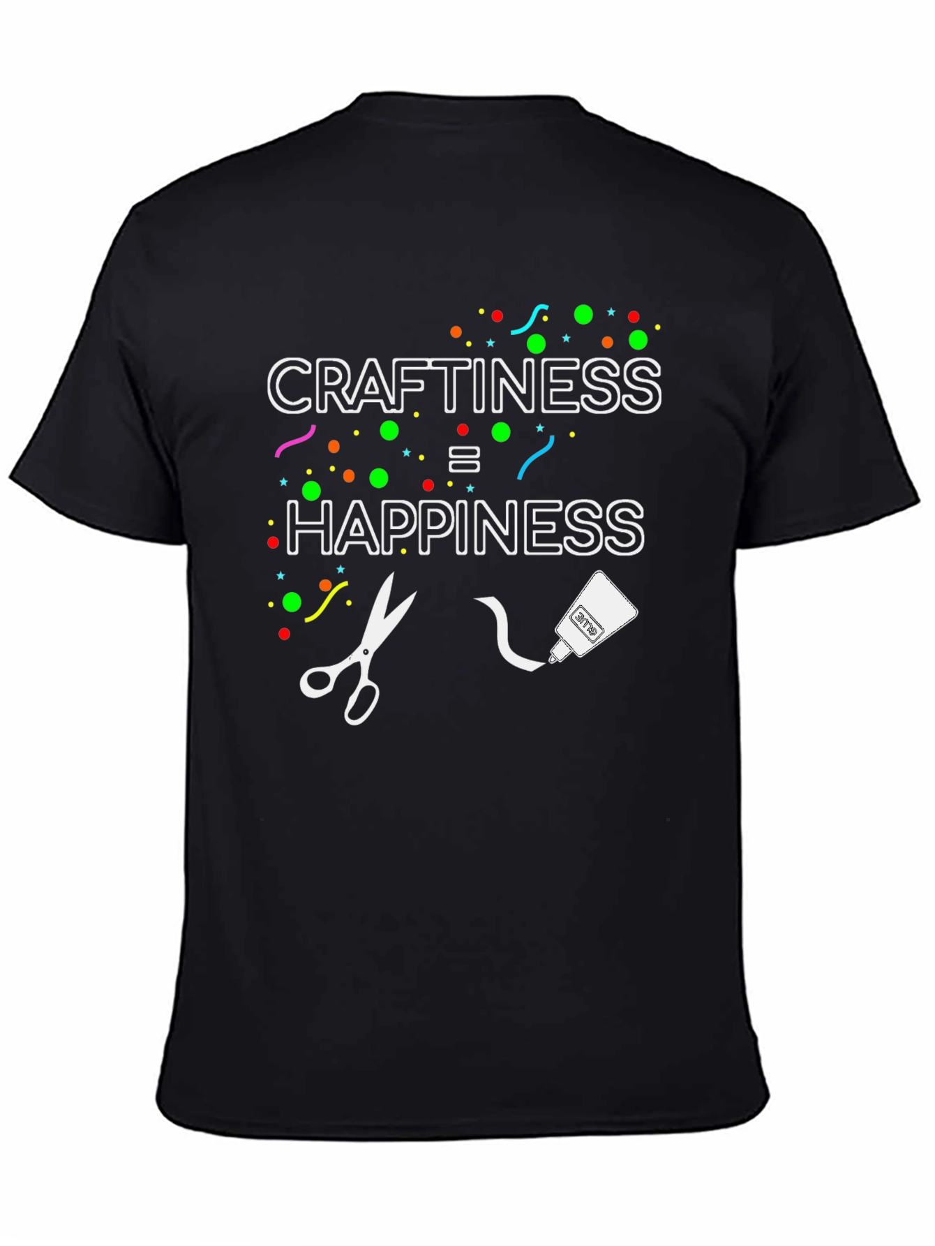 Craftiness = Happiness Graphic Tee