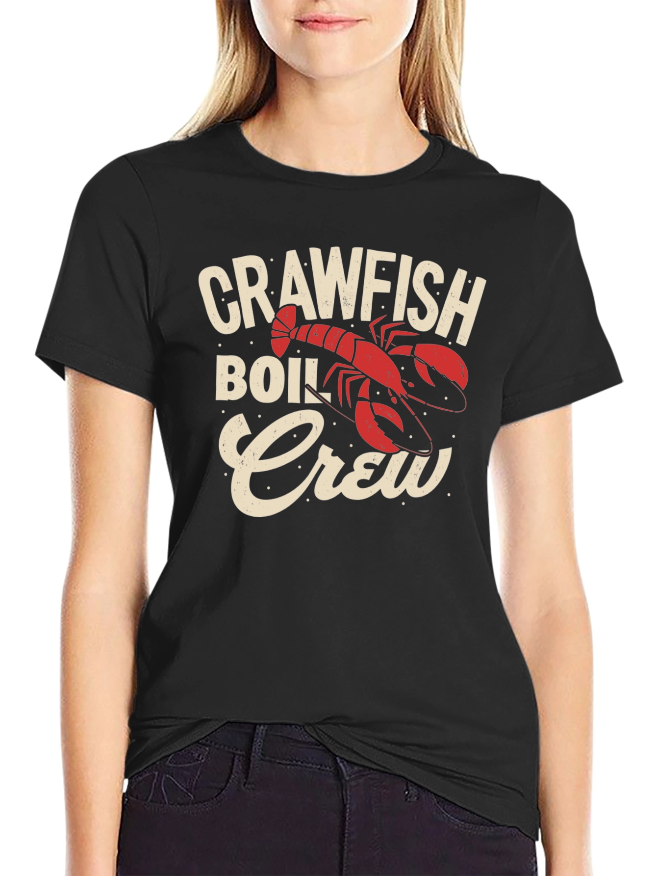 Crawfish Boil Crew Graphic T-Shirt