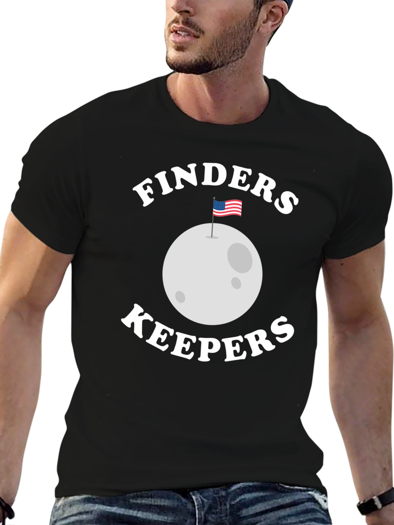Finders Keepers Moon Landing T-Shirt