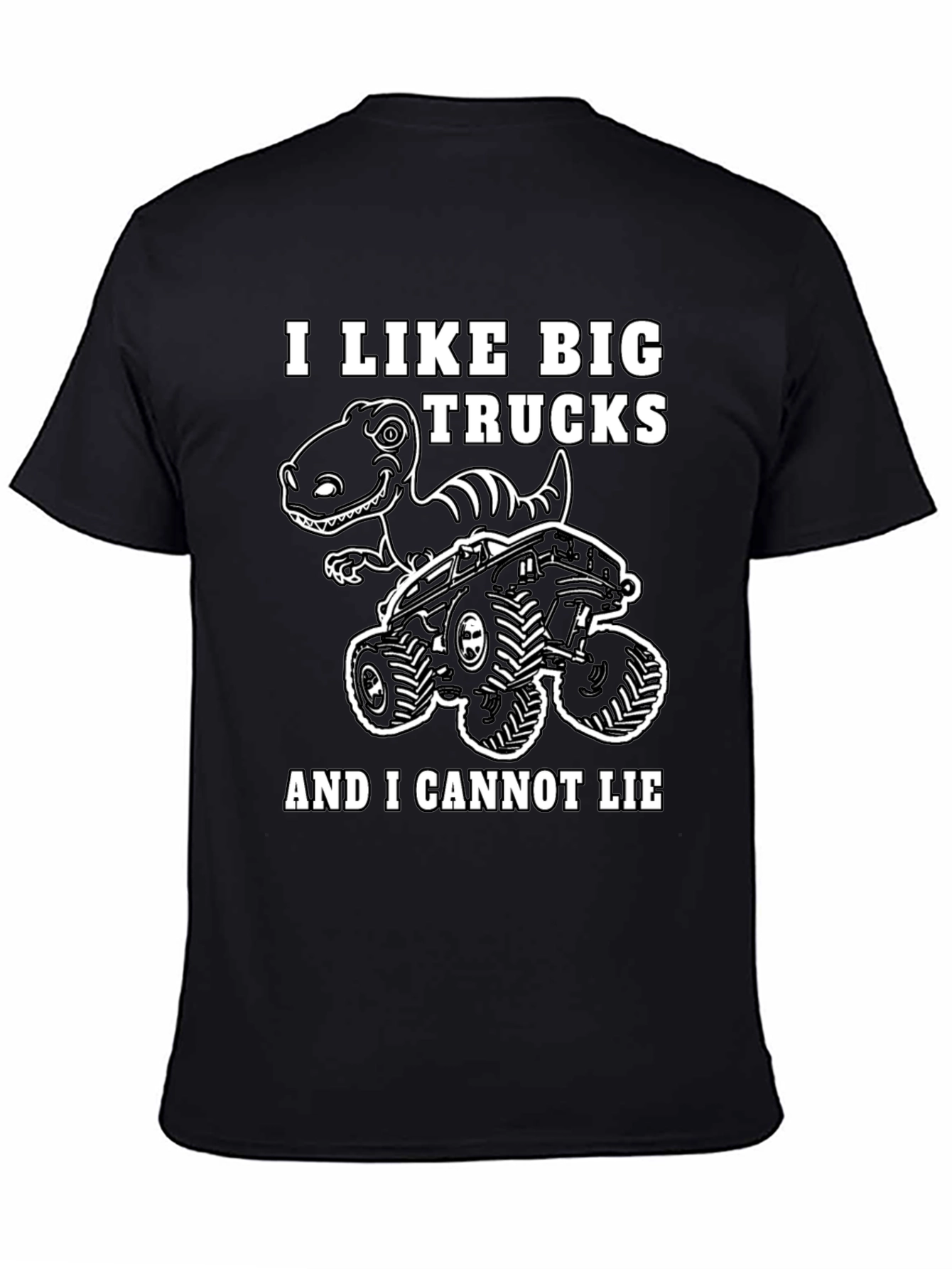 Big Trucks and Dinosaurs T-Shirt