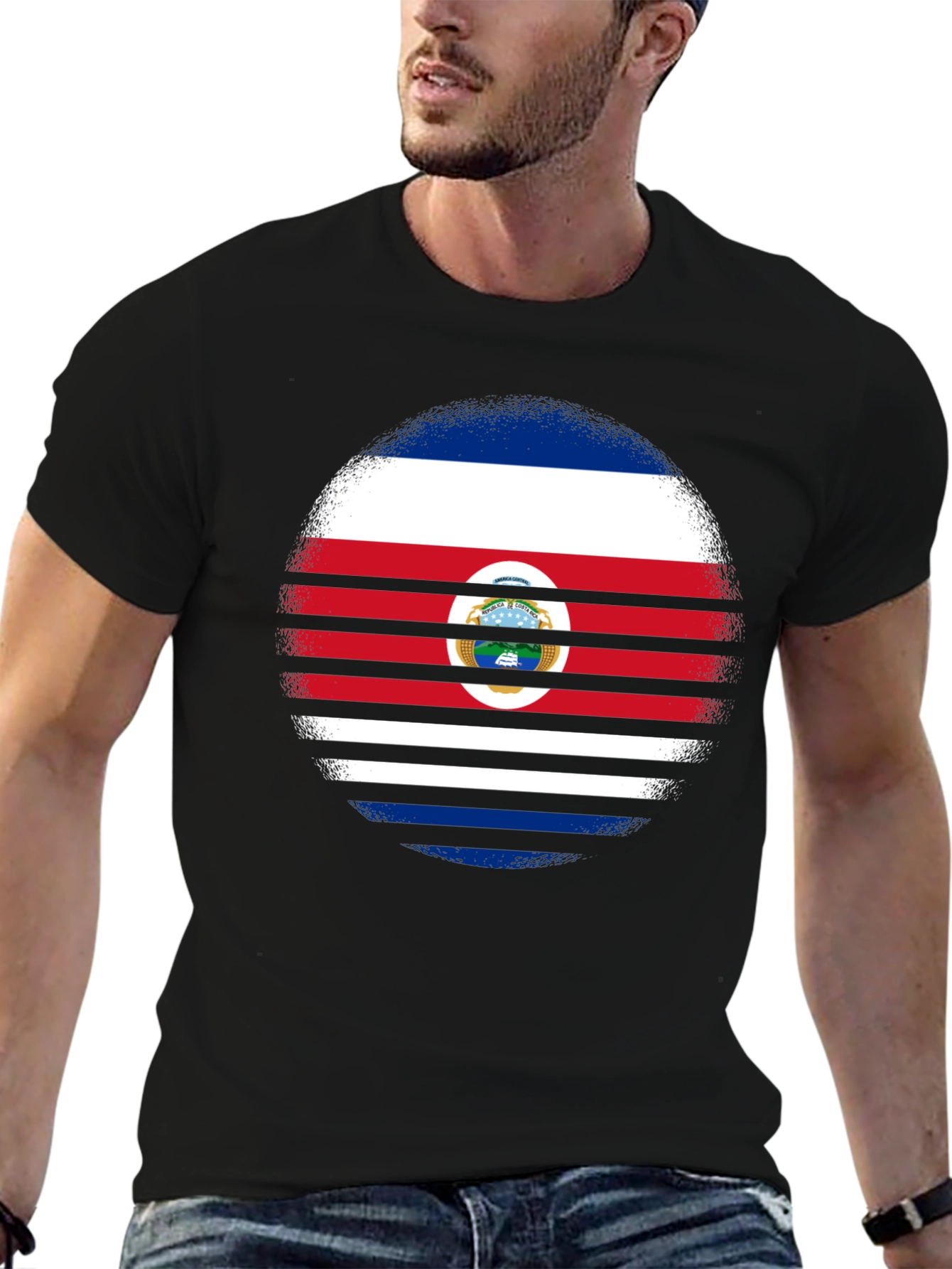Costa Rica Flag T-Shirt - Graphic Tee