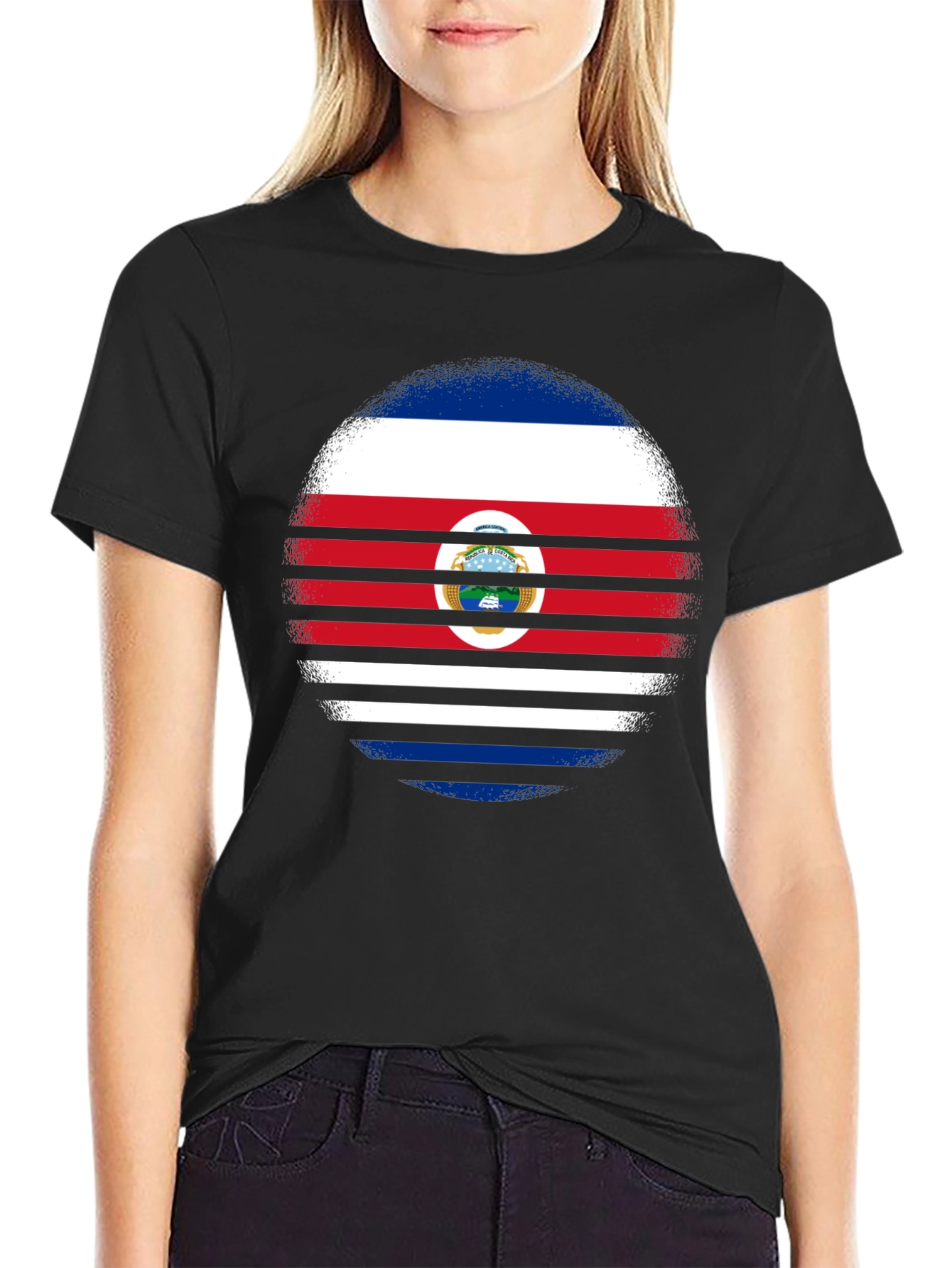 Costa Rica Flag T-Shirt - Graphic Tee