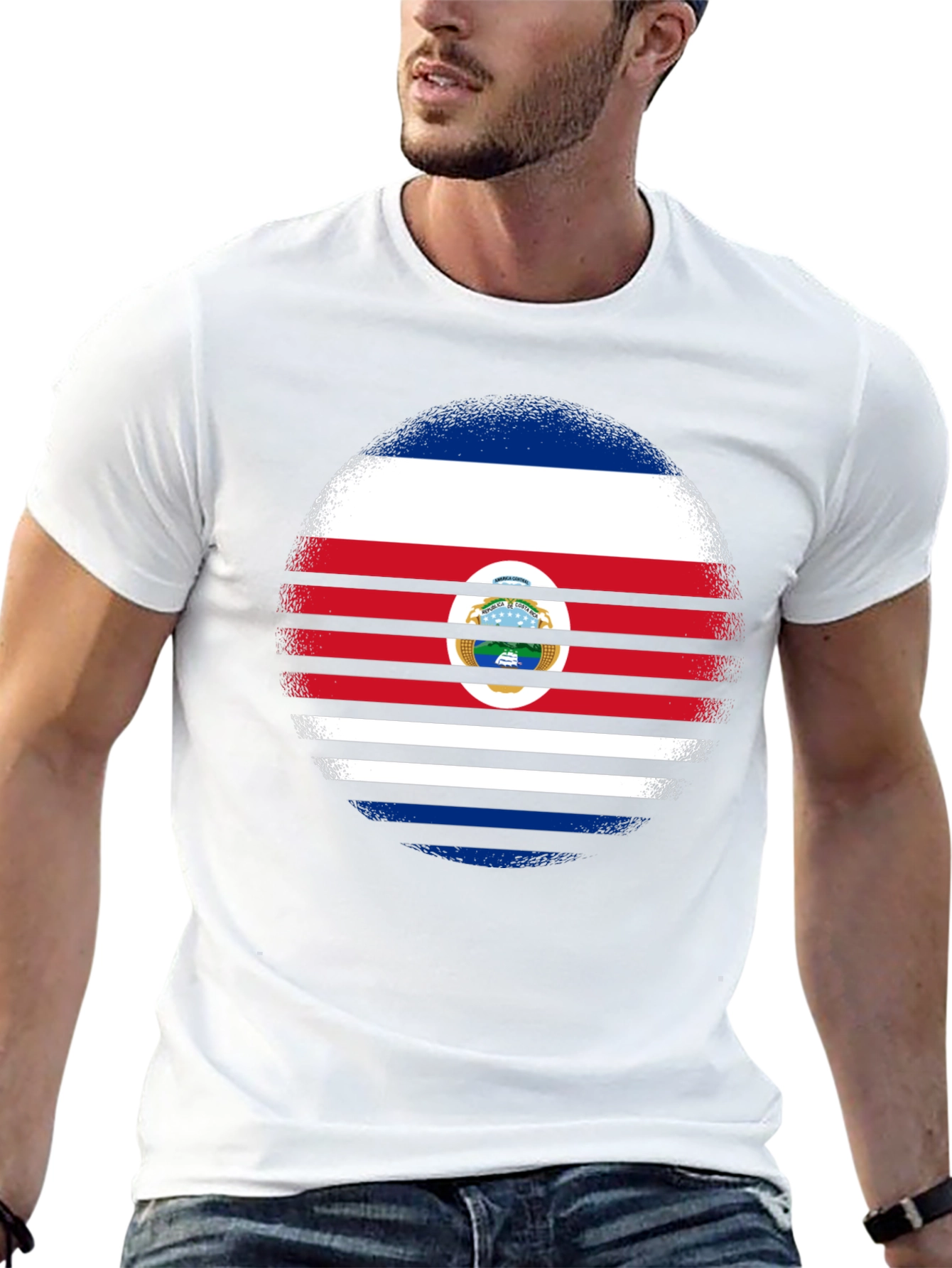 Costa Rica Flag T-Shirt - Graphic Tee
