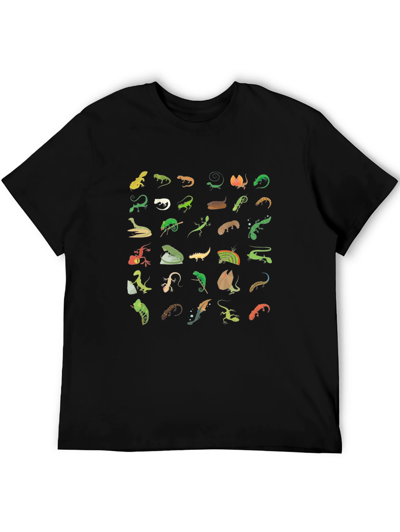 Lizard Pattern Tee - Reptile Lovers T-Shirt