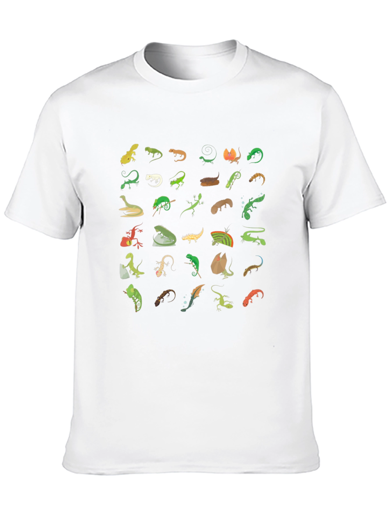 Lizard Pattern Tee - Reptile Lovers T-Shirt