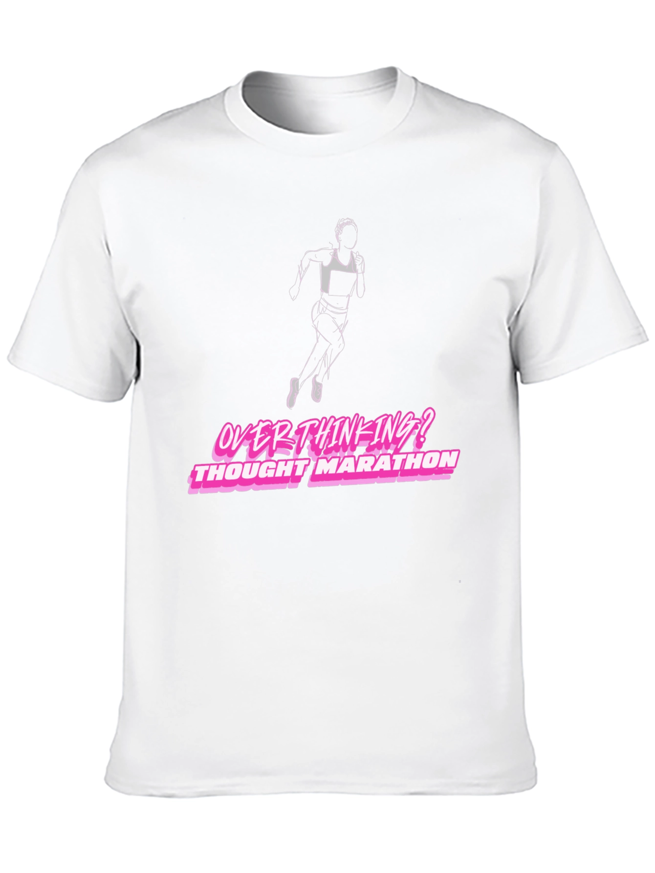 Overthinking Thought Marathon Graphic T-Shirt