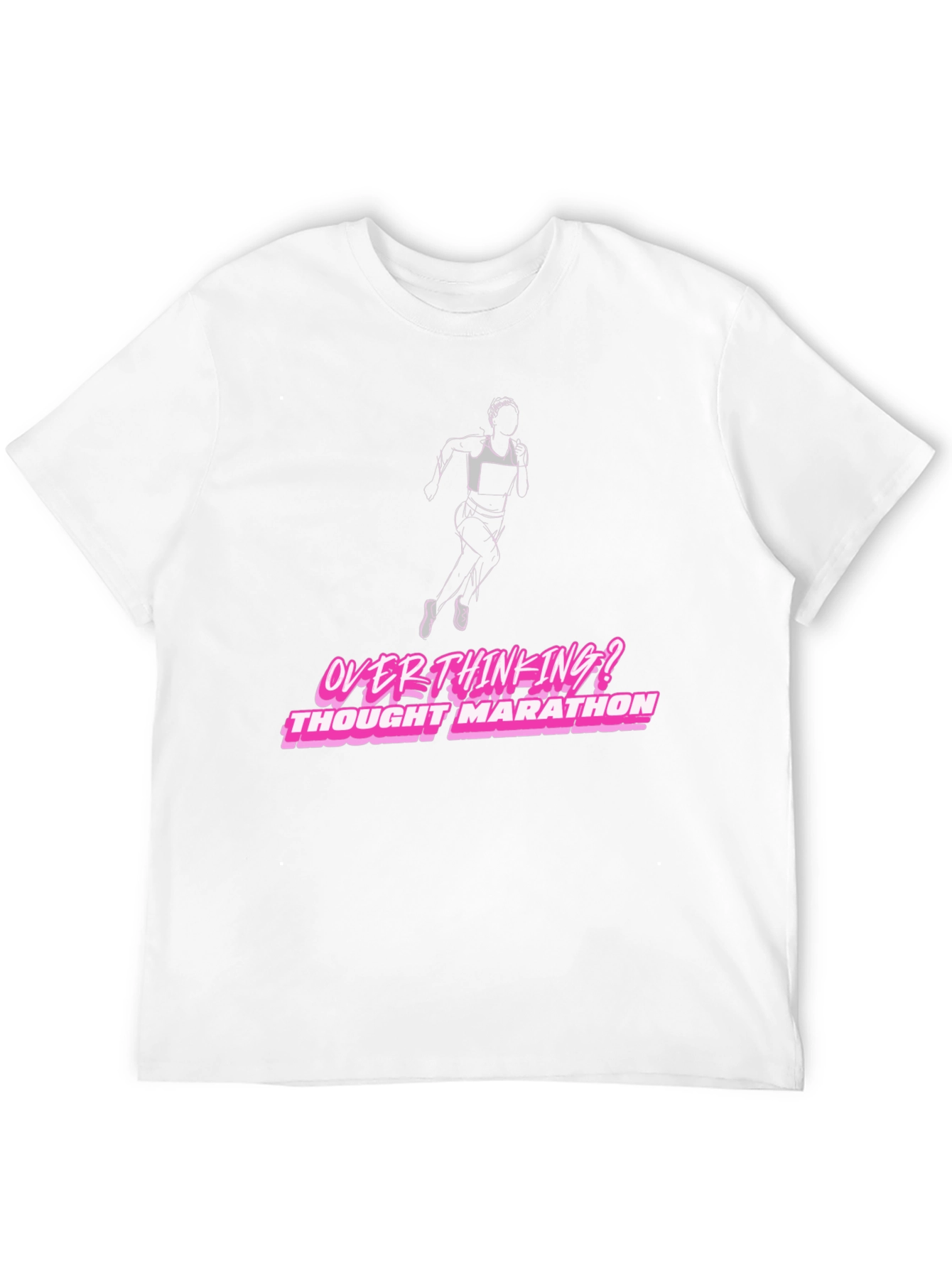 Overthinking Thought Marathon Graphic T-Shirt