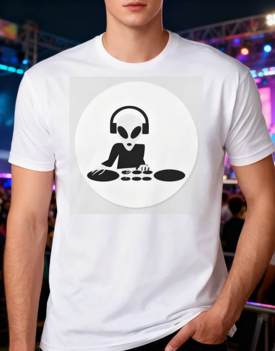 "Alien Beats" Graphic Tee