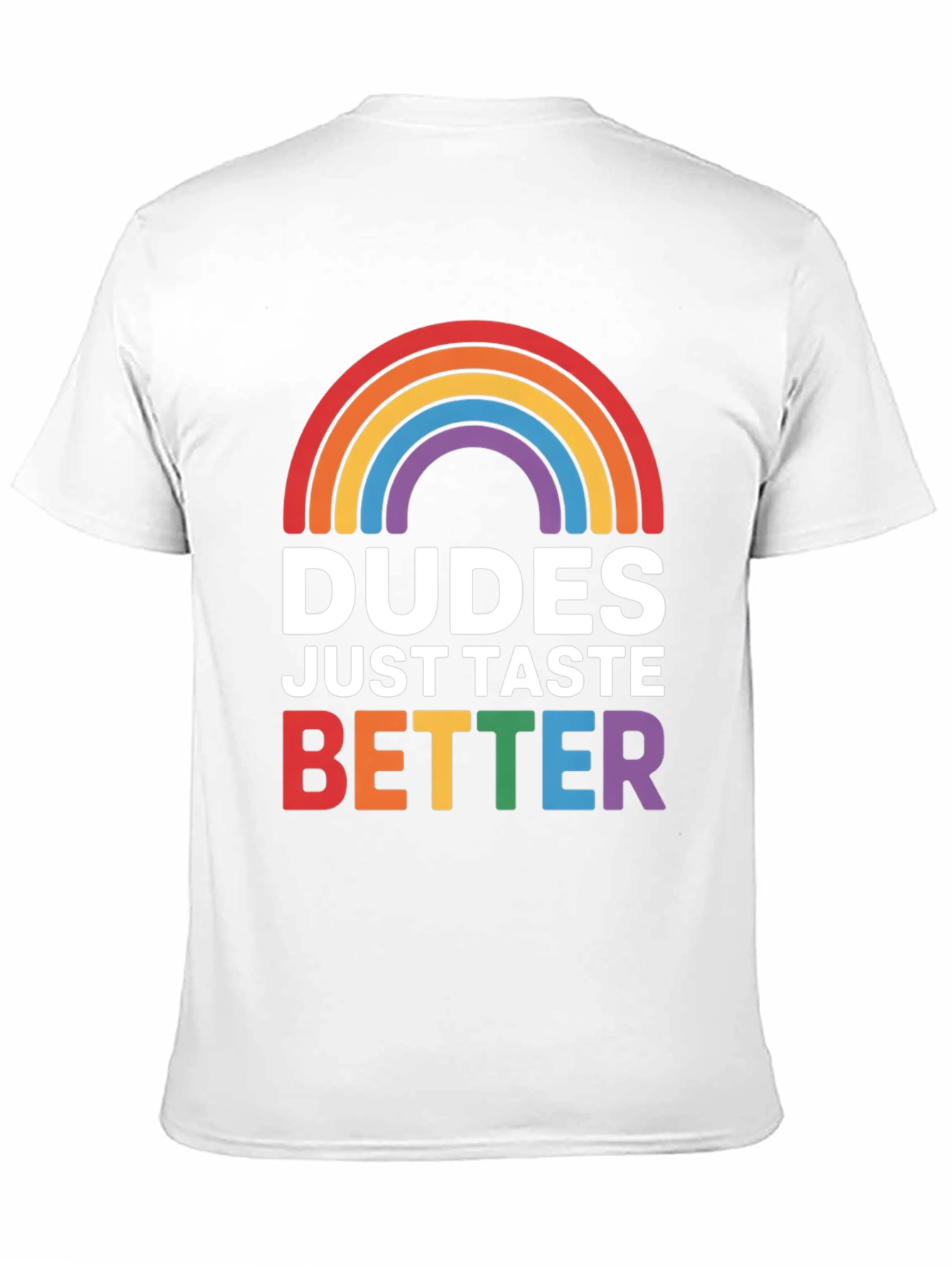 Dudes Taste Better LGBT Pride T-Shirt