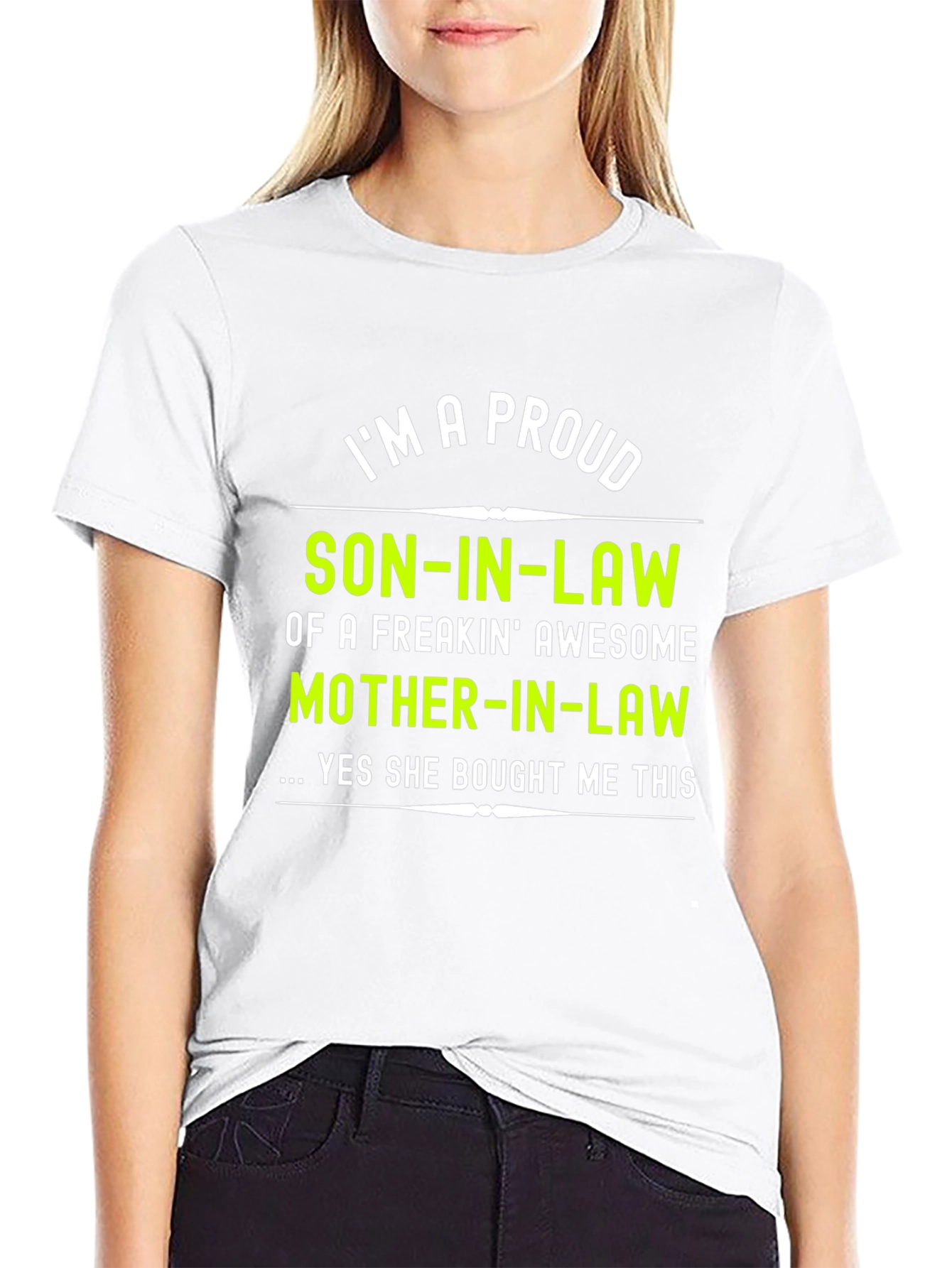 Proud Son-In-Law Graphic T-Shirt