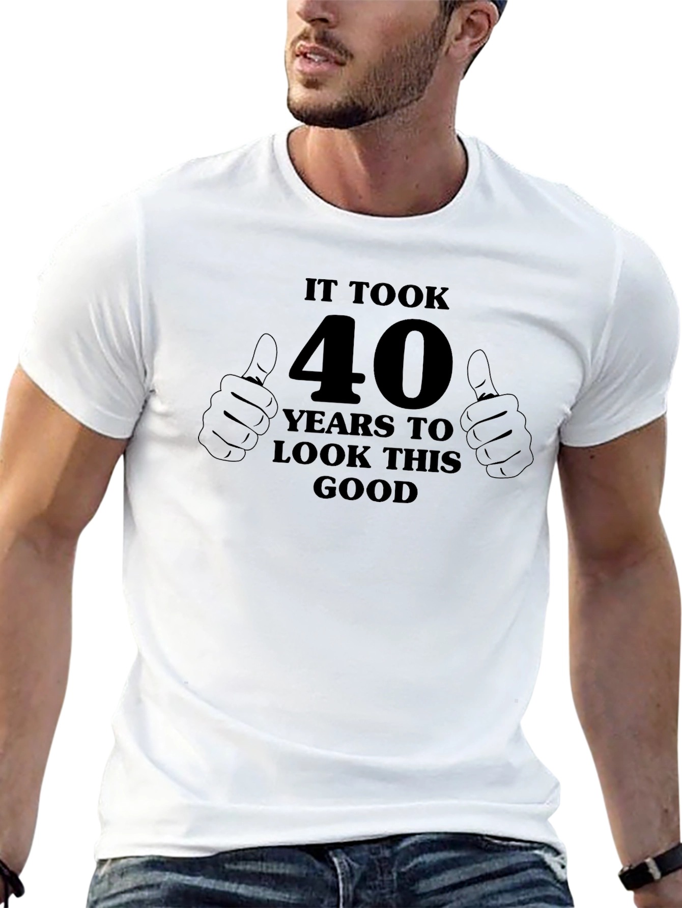 Funny 40th Birthday Graphic T-Shirt