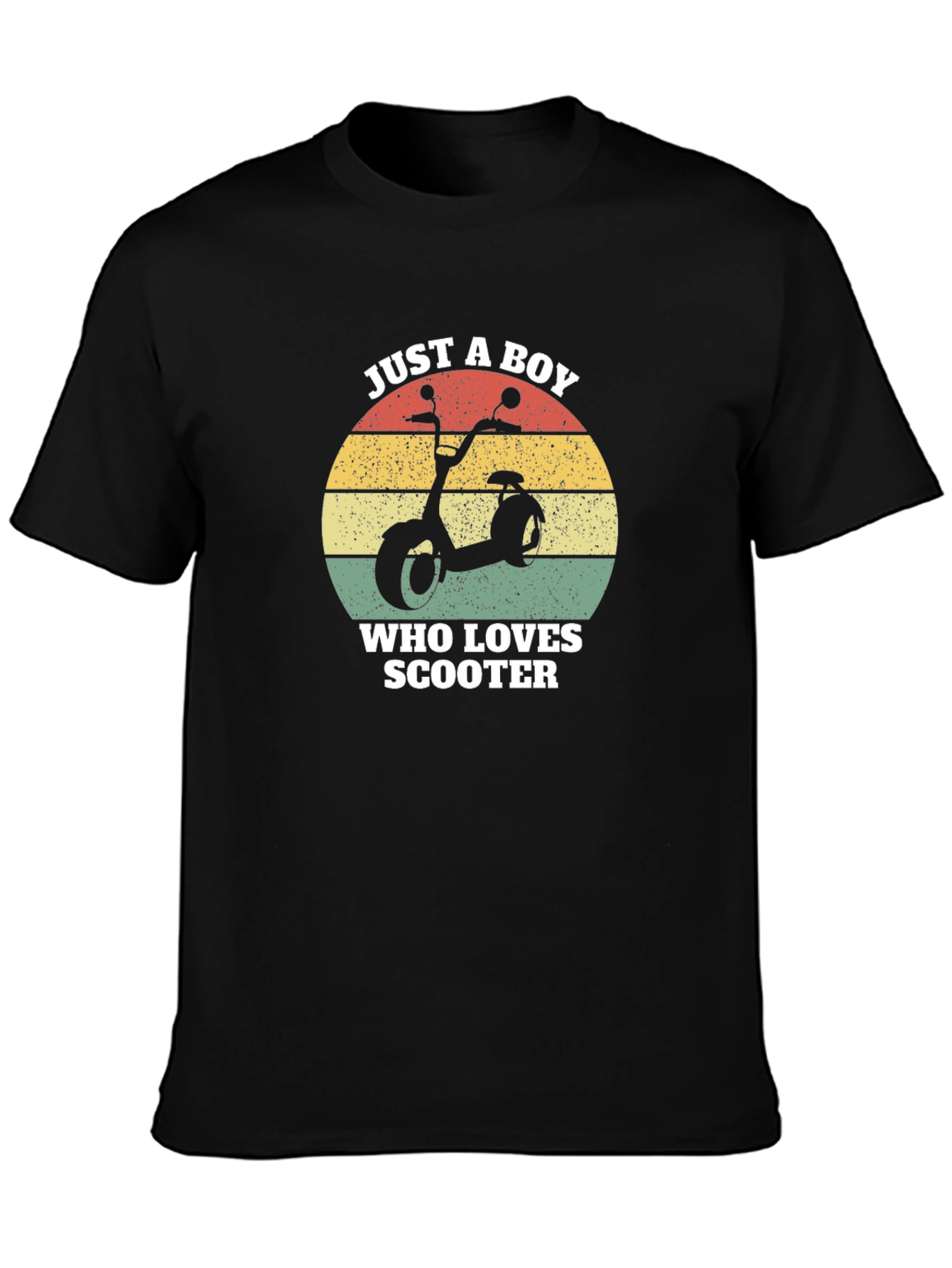 Just A Boy Who Loves Scooter T-Shirt