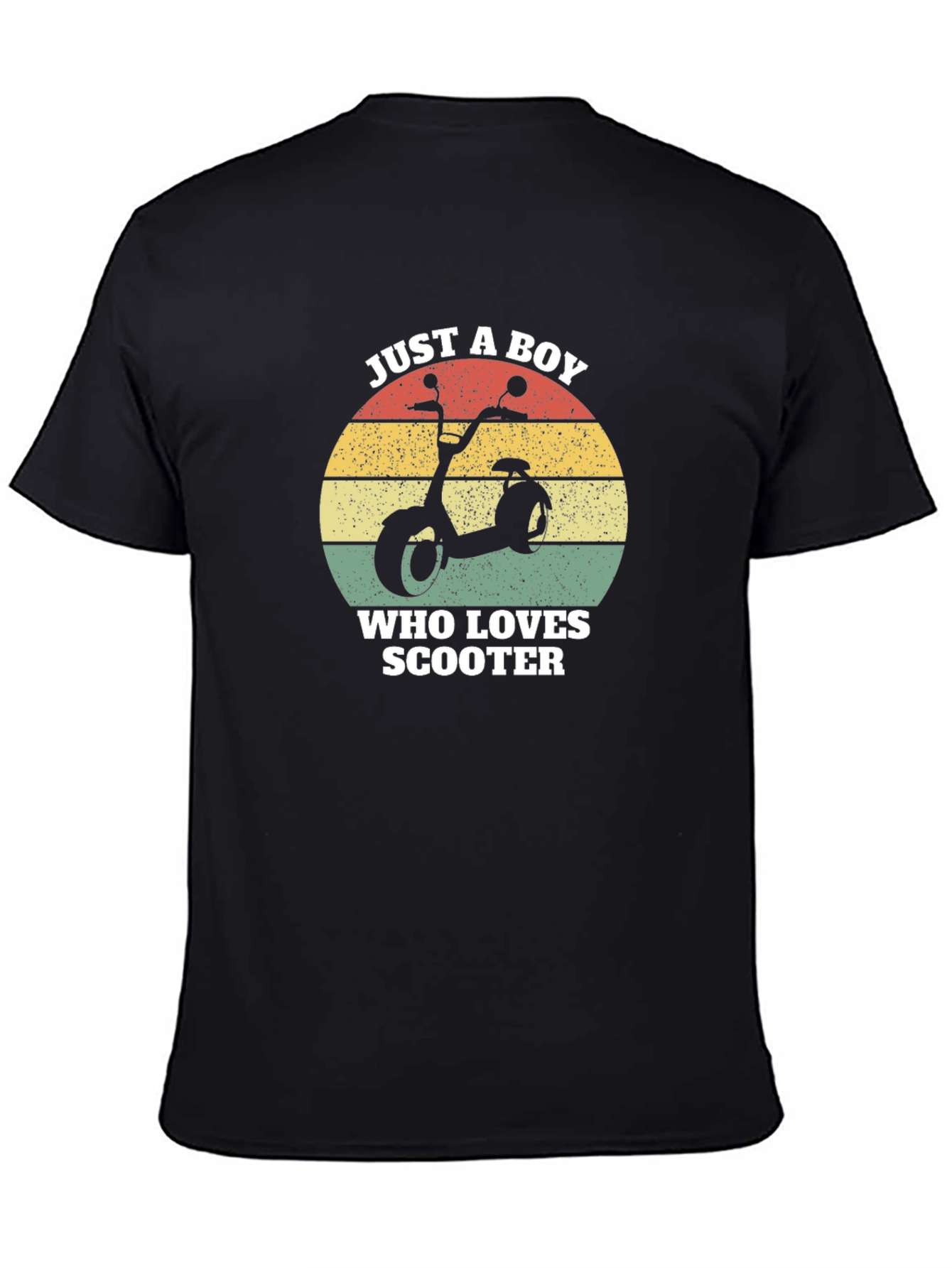 Just A Boy Who Loves Scooter T-Shirt