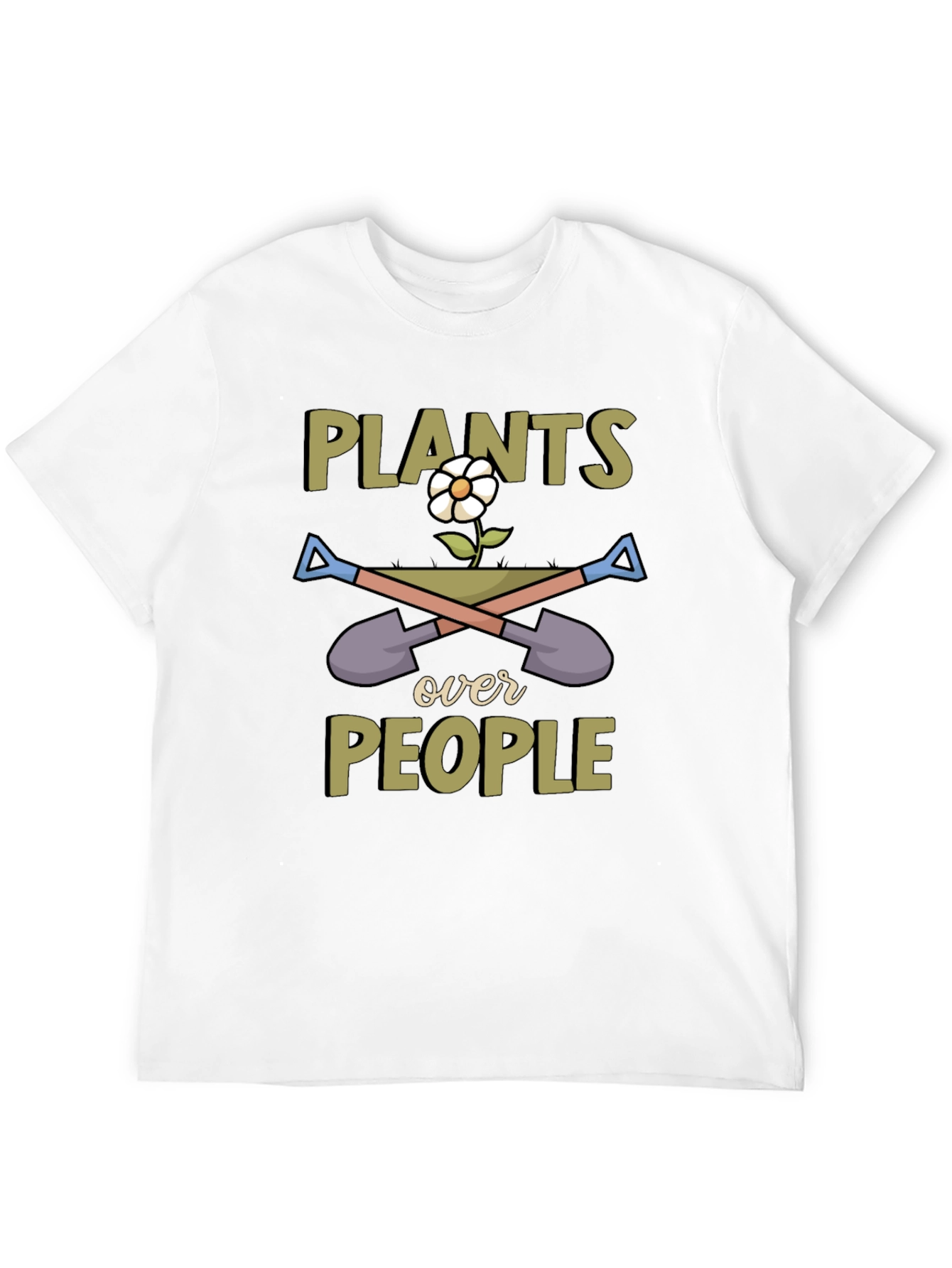 Plants Over People Graphic T-Shirt