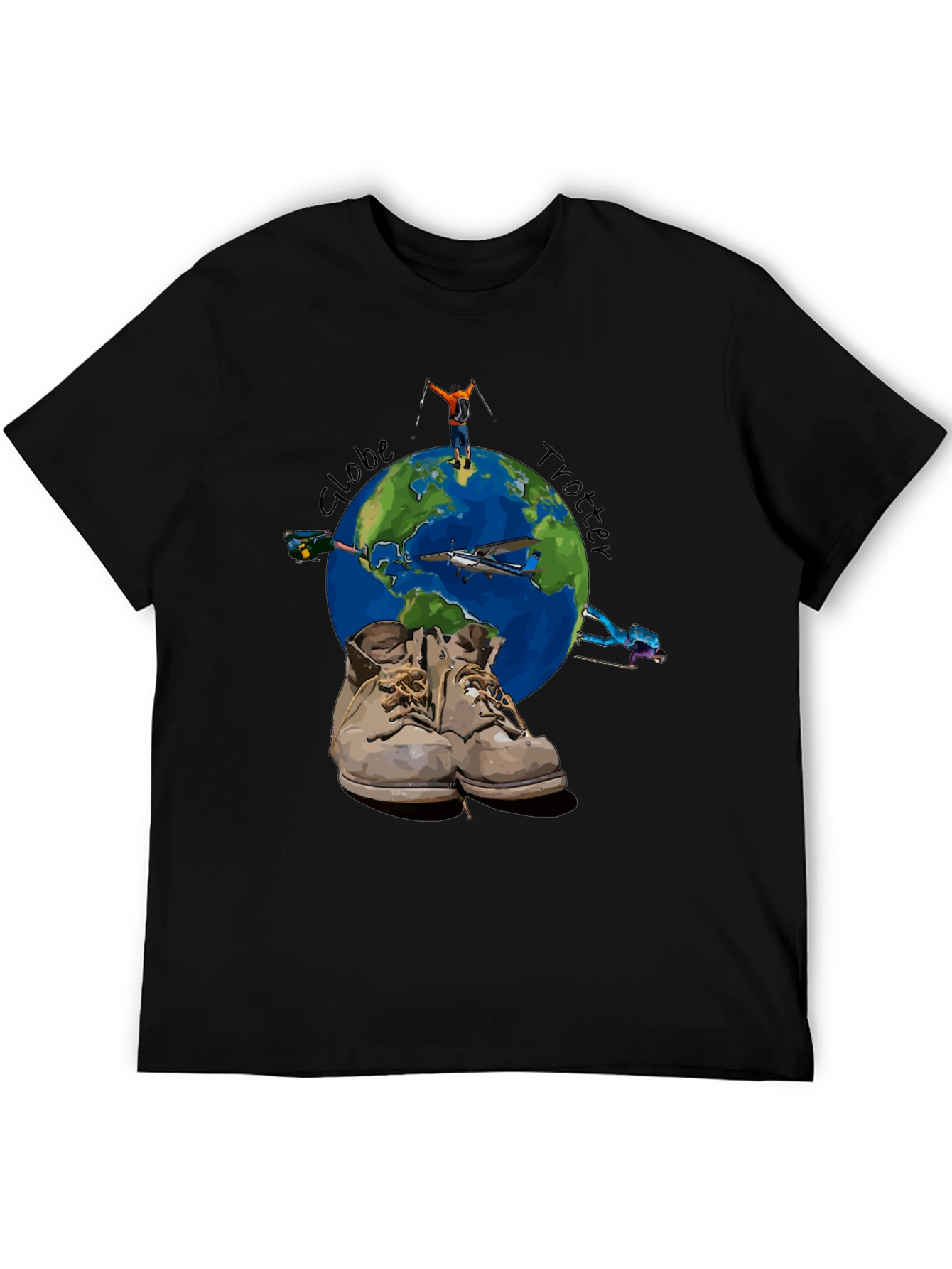 Globe Trotter Graphic Tee - Adventure Awaits!