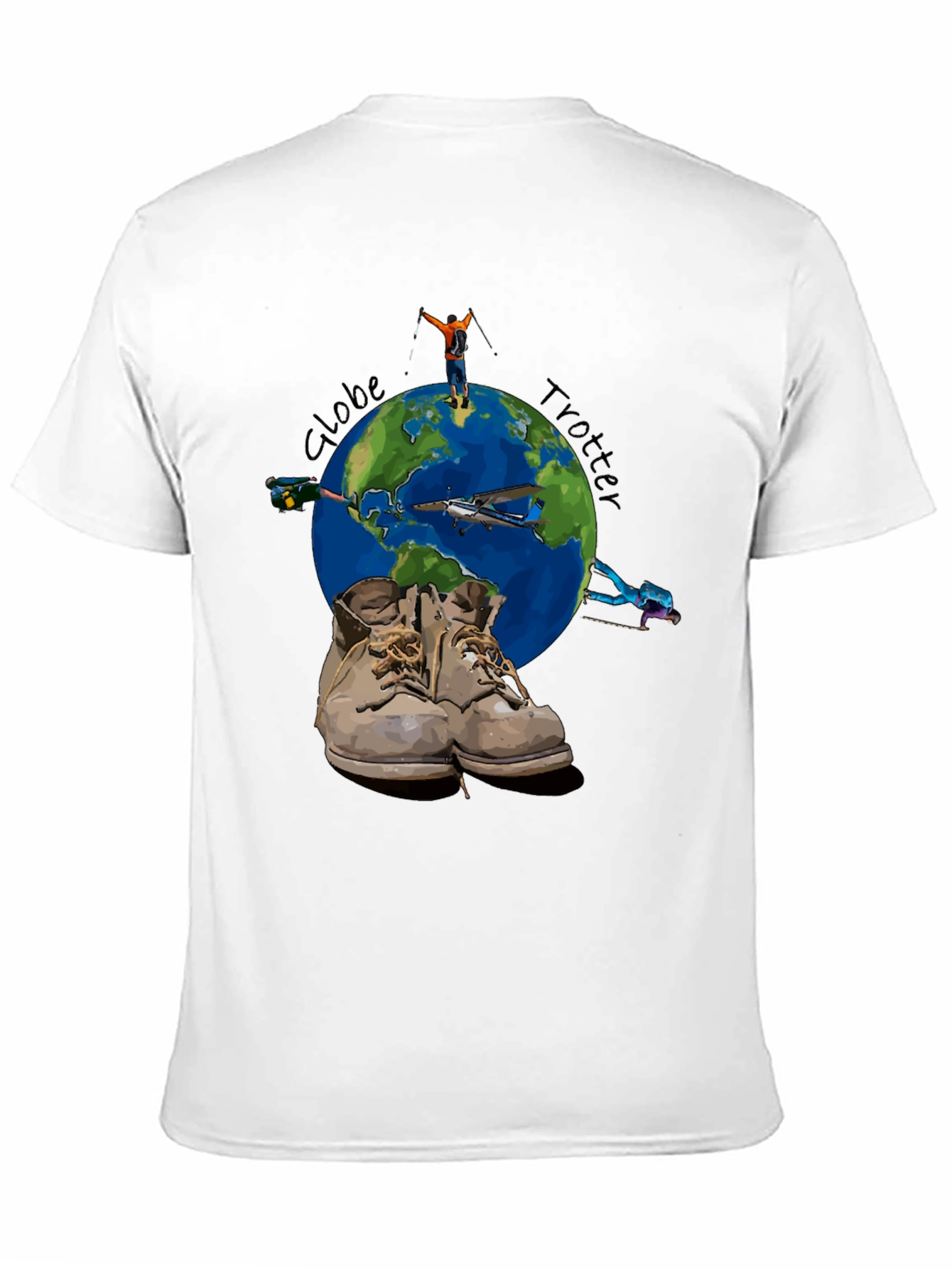 Globe Trotter Graphic Tee - Adventure Awaits!
