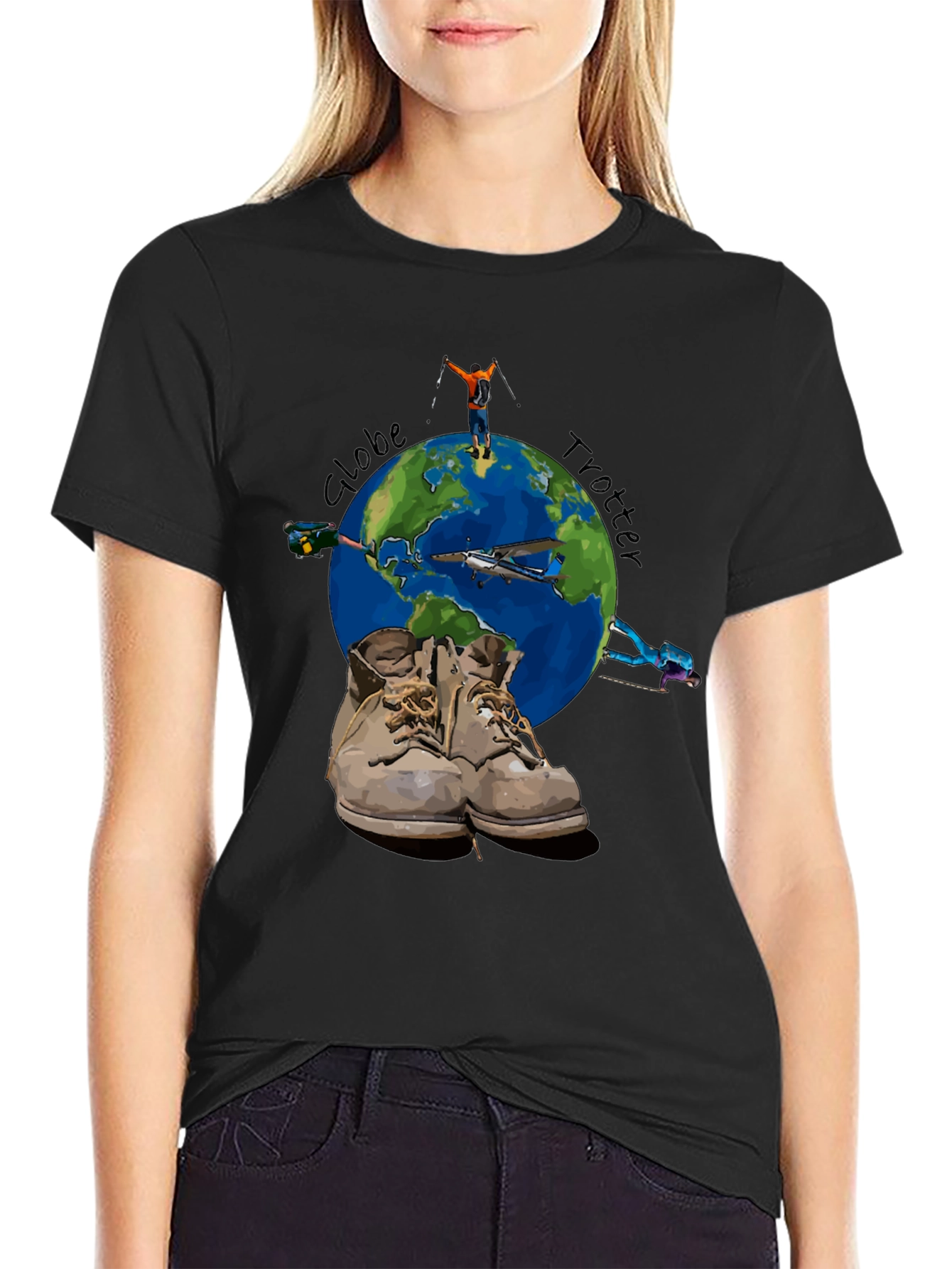 Globe Trotter Graphic Tee - Adventure Awaits!