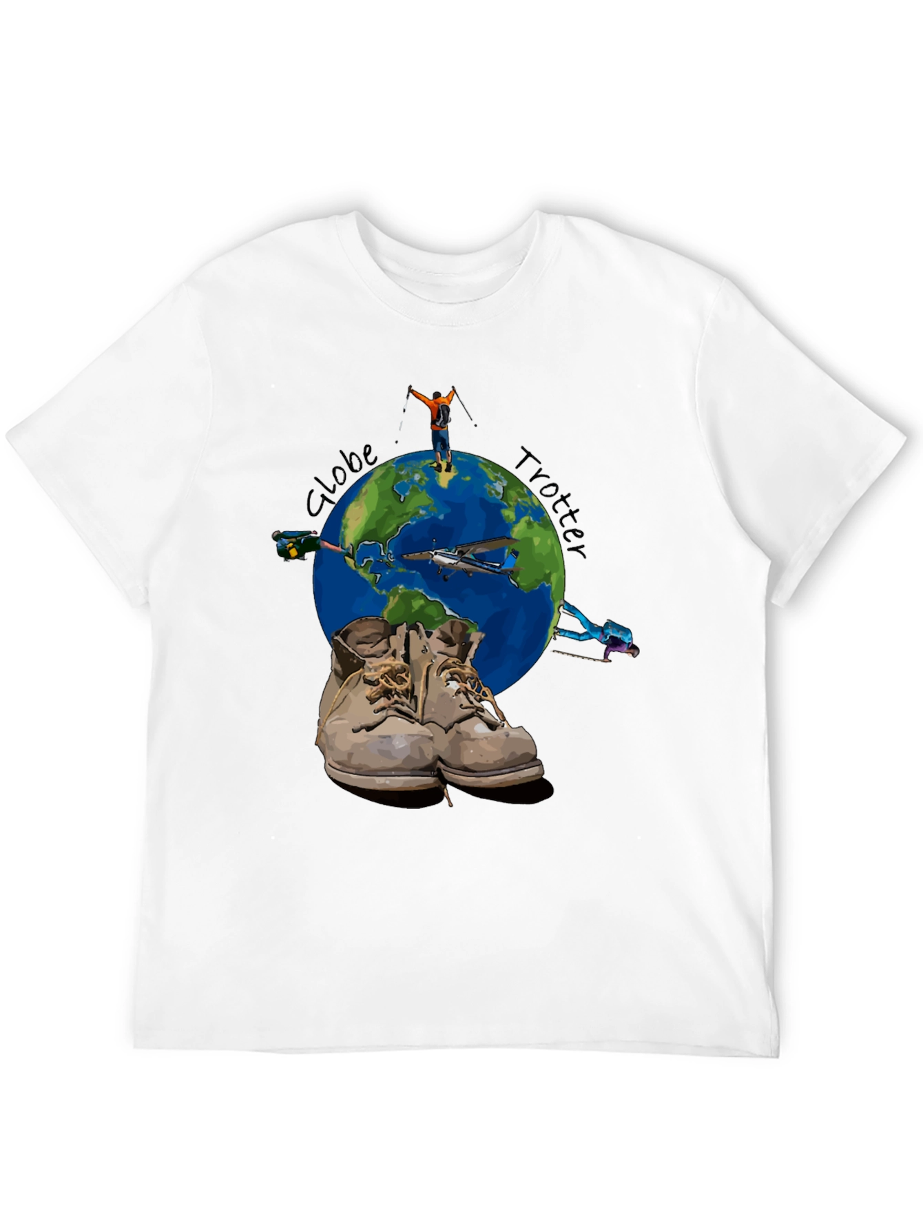Globe Trotter Graphic Tee - Adventure Awaits!