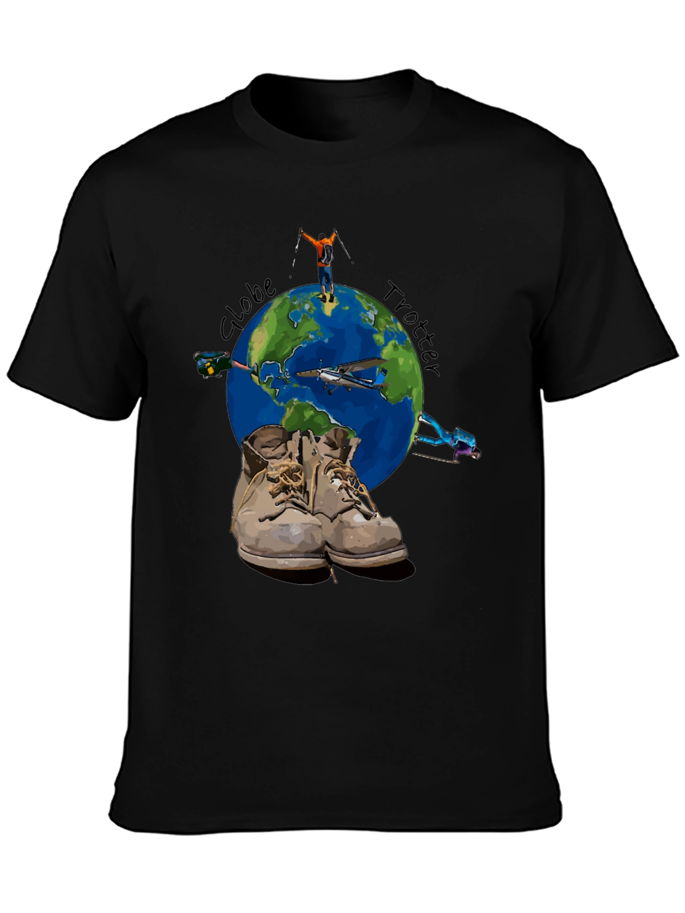 Globe Trotter Graphic Tee - Adventure Awaits!
