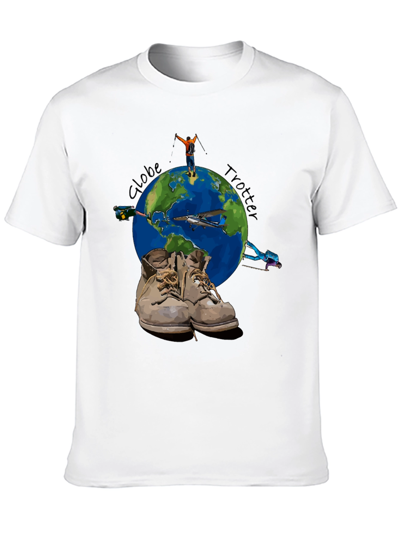 Globe Trotter Graphic Tee - Adventure Awaits!